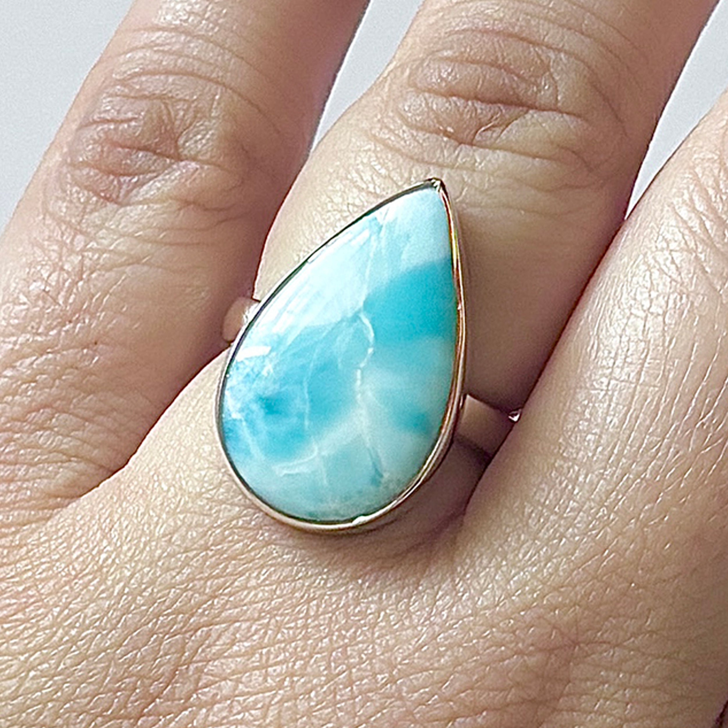 Larimar Ring-(LAR-2-44)