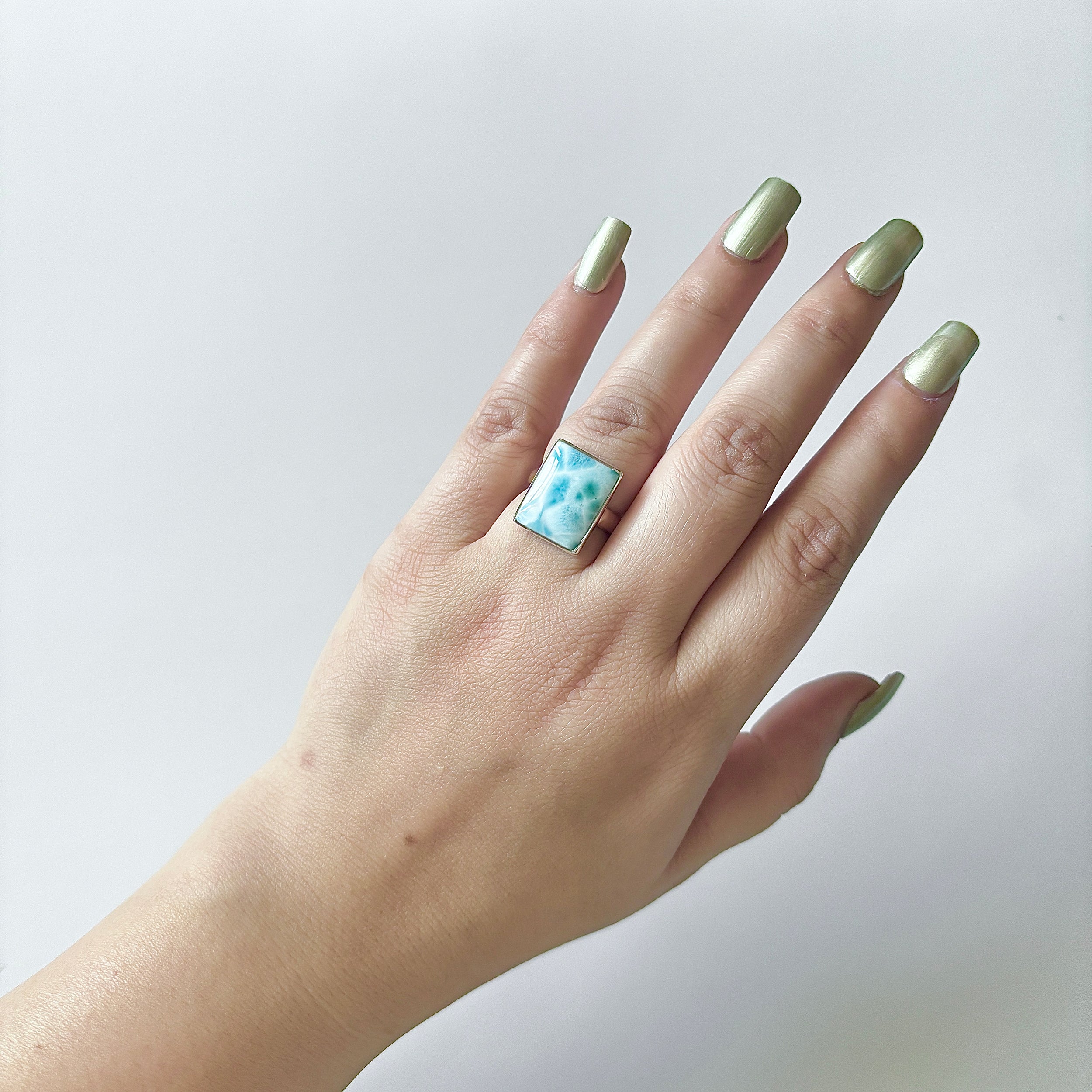 Larimar Ring-(LAR-2-46)