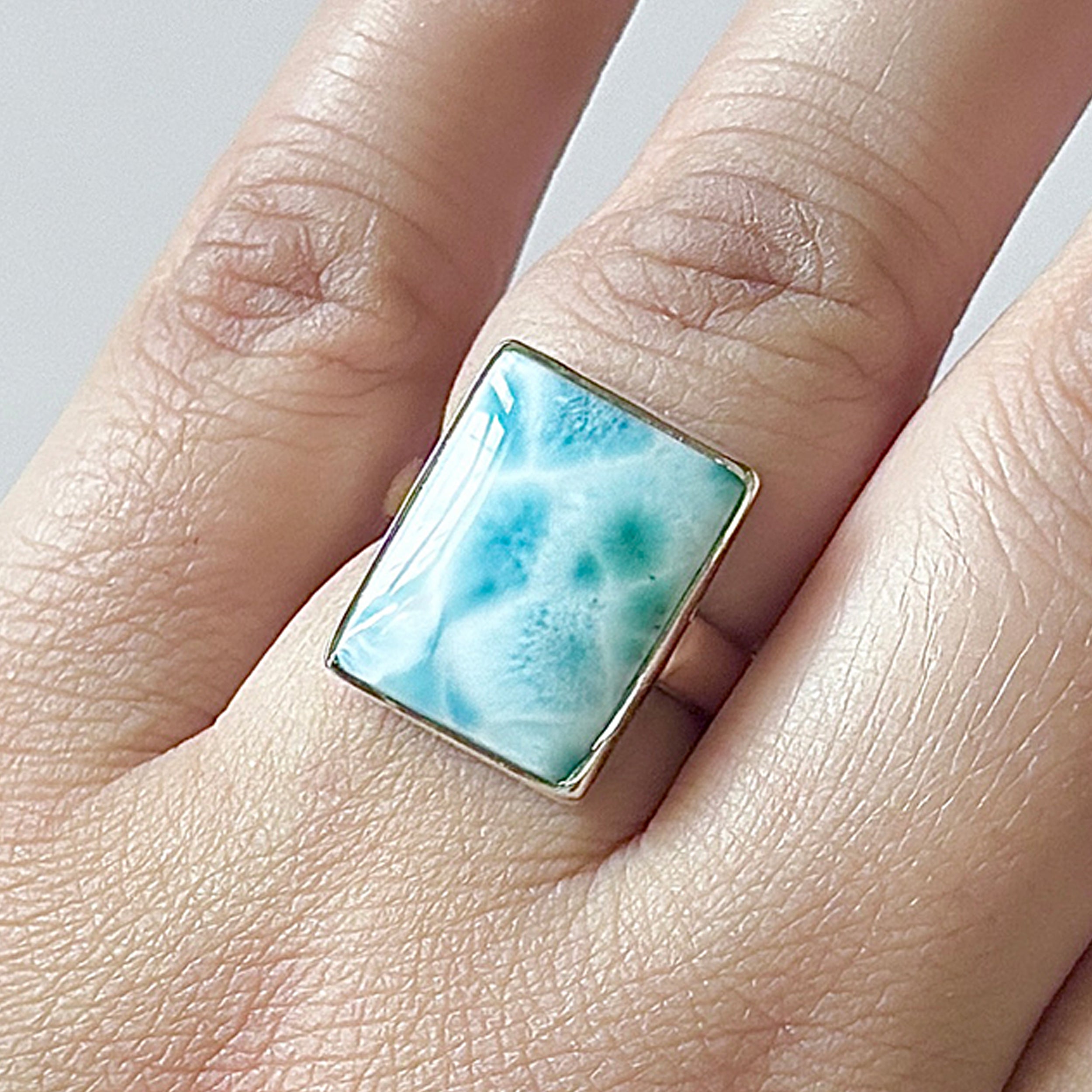 Larimar Ring-(LAR-2-46)