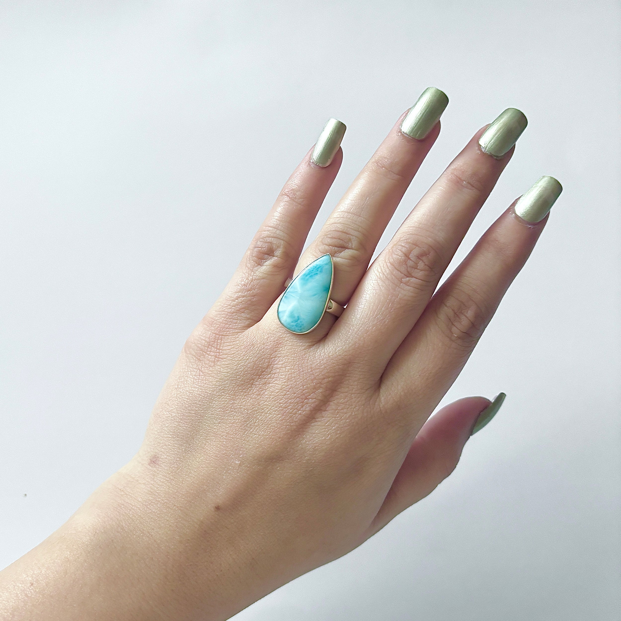 Larimar Ring-(LAR-2-47)