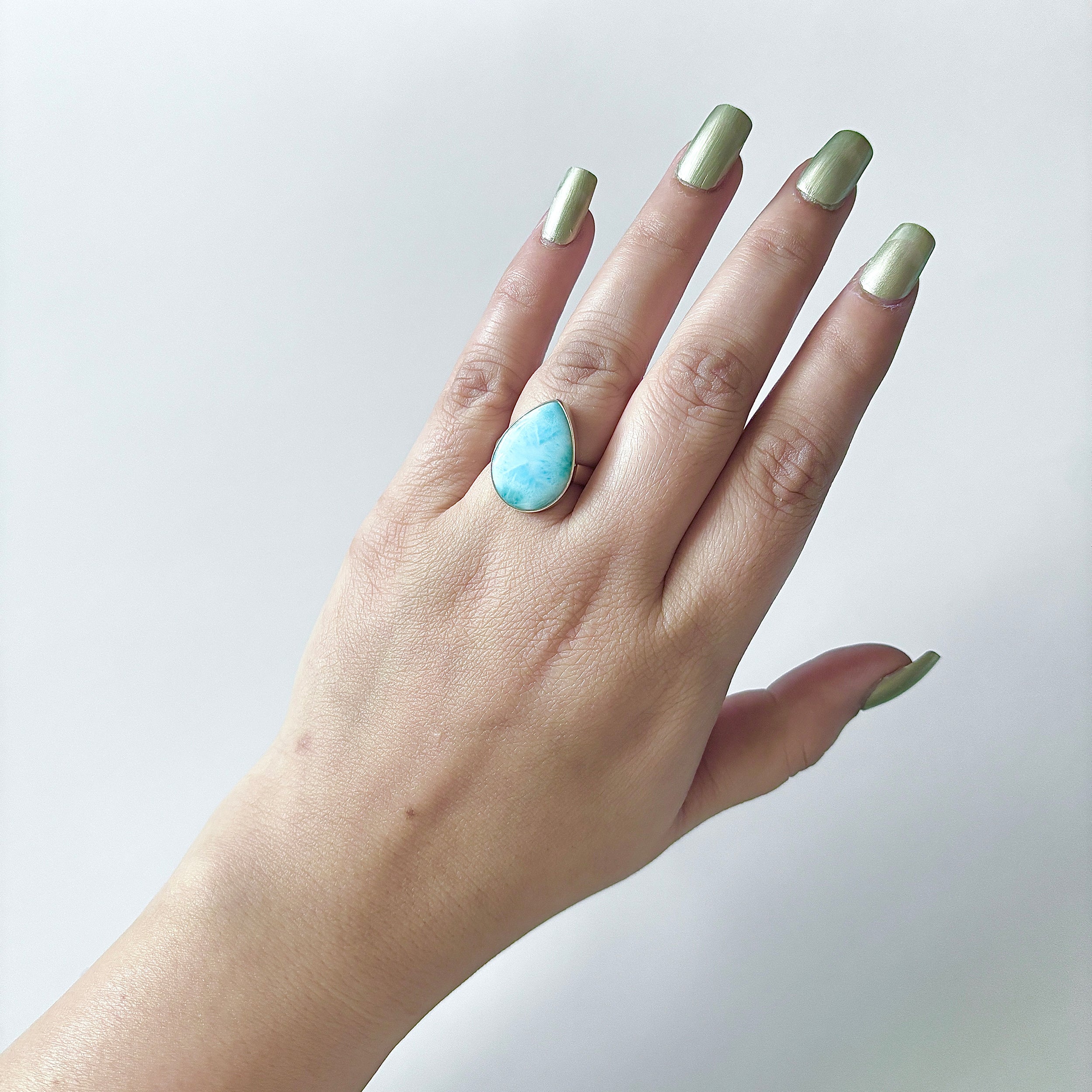 Larimar Ring-(LAR-2-48)