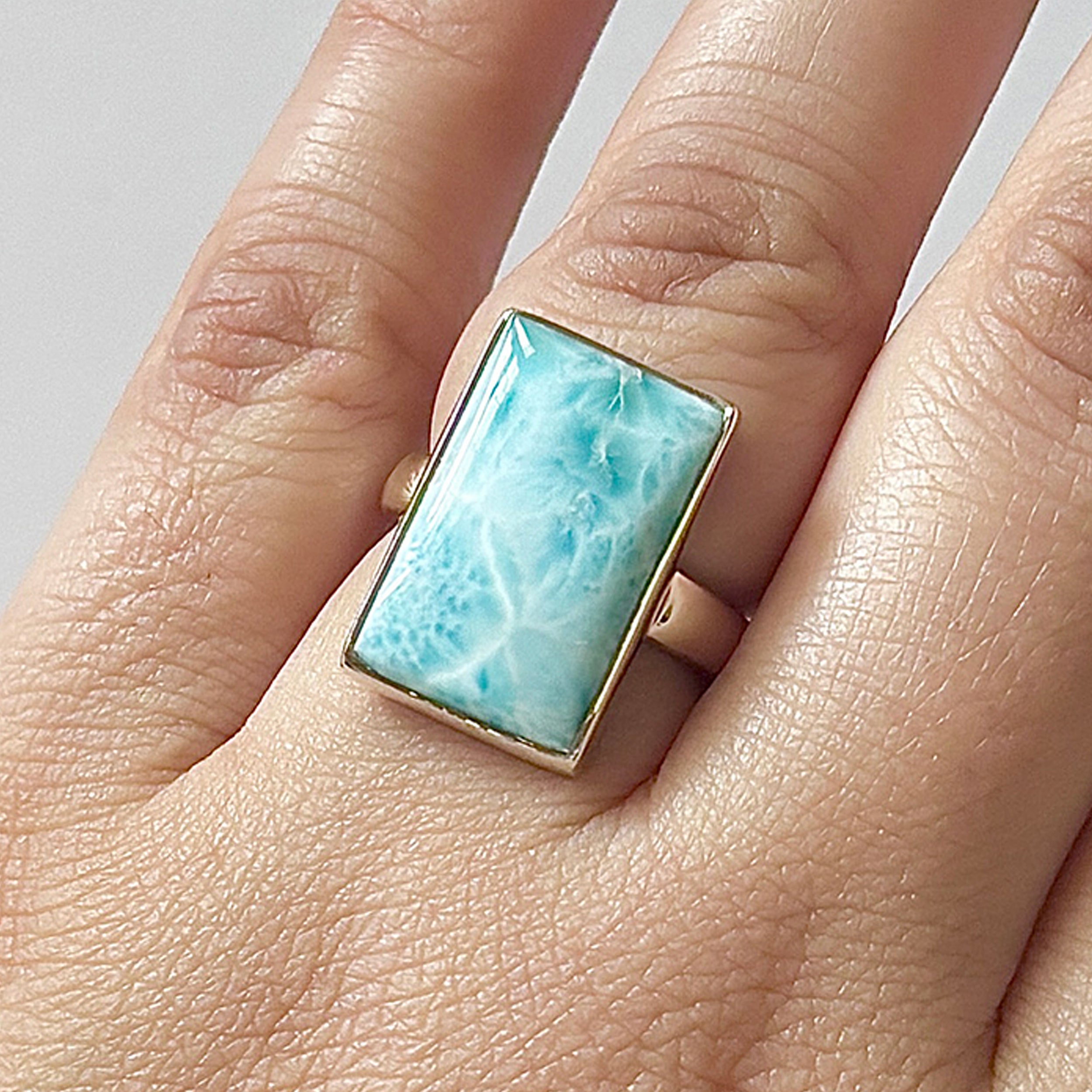 Larimar Ring-(LAR-2-49)