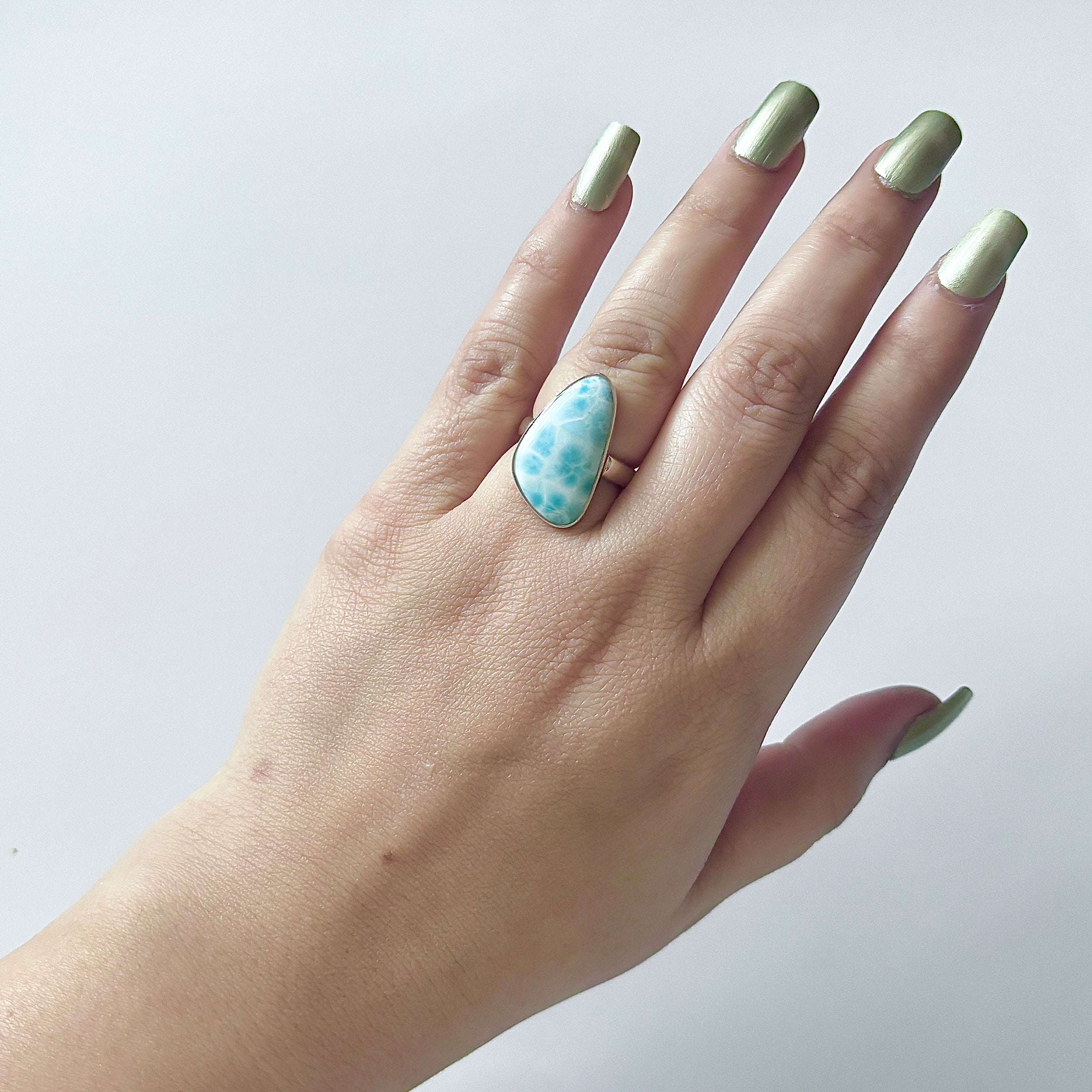 Larimar Ring-(LAR-2-5)