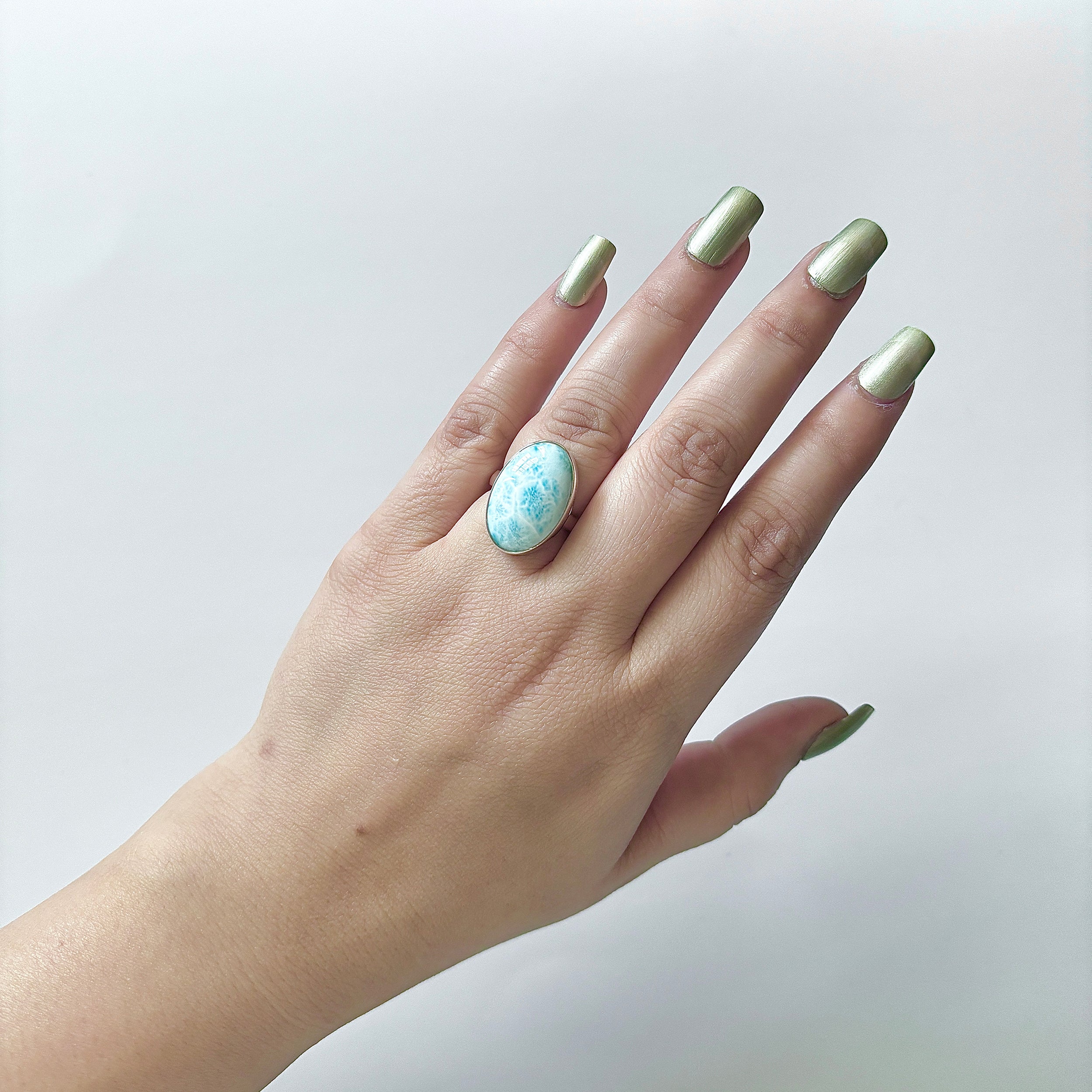 Larimar Ring-(LAR-2-50)