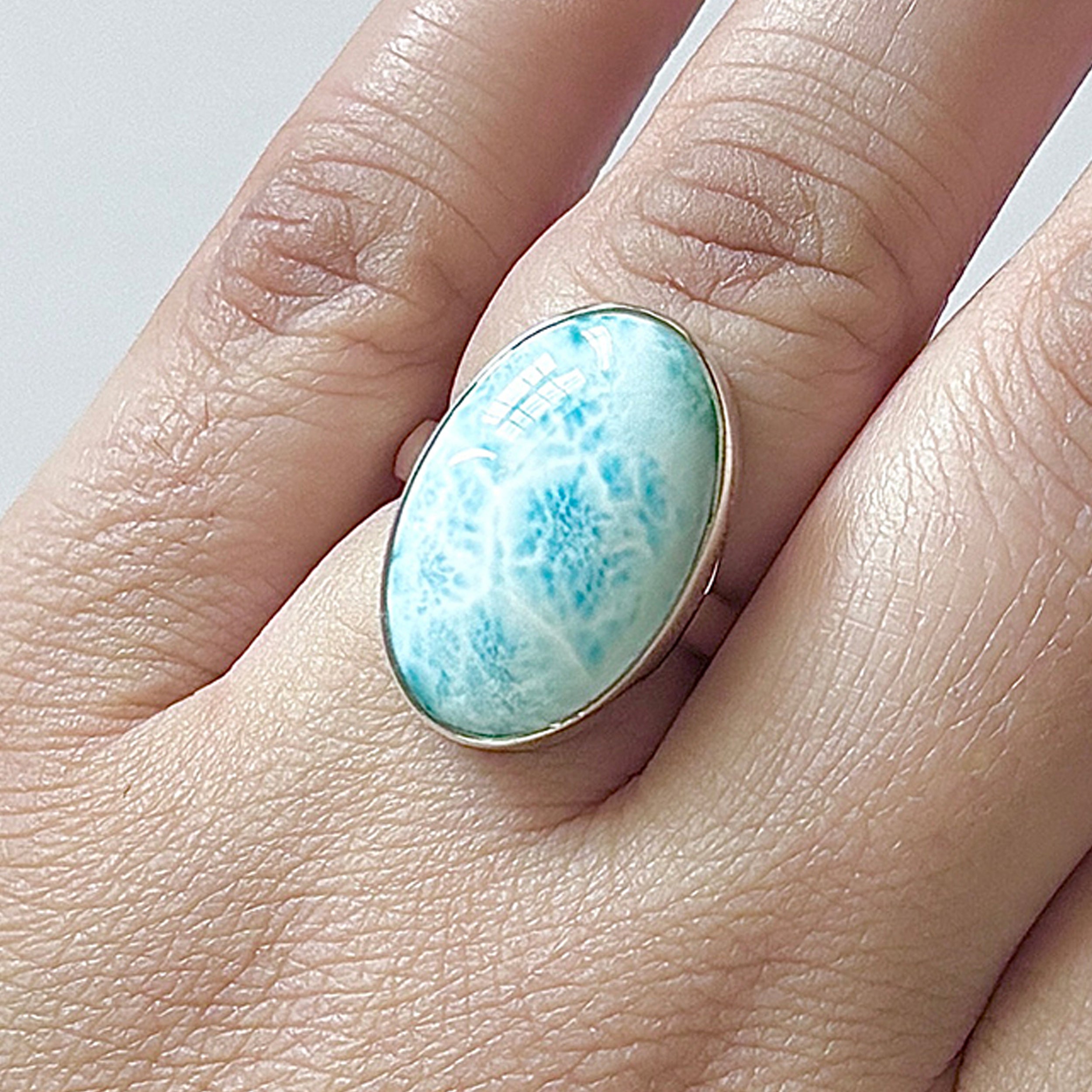 Larimar Ring-(LAR-2-50)