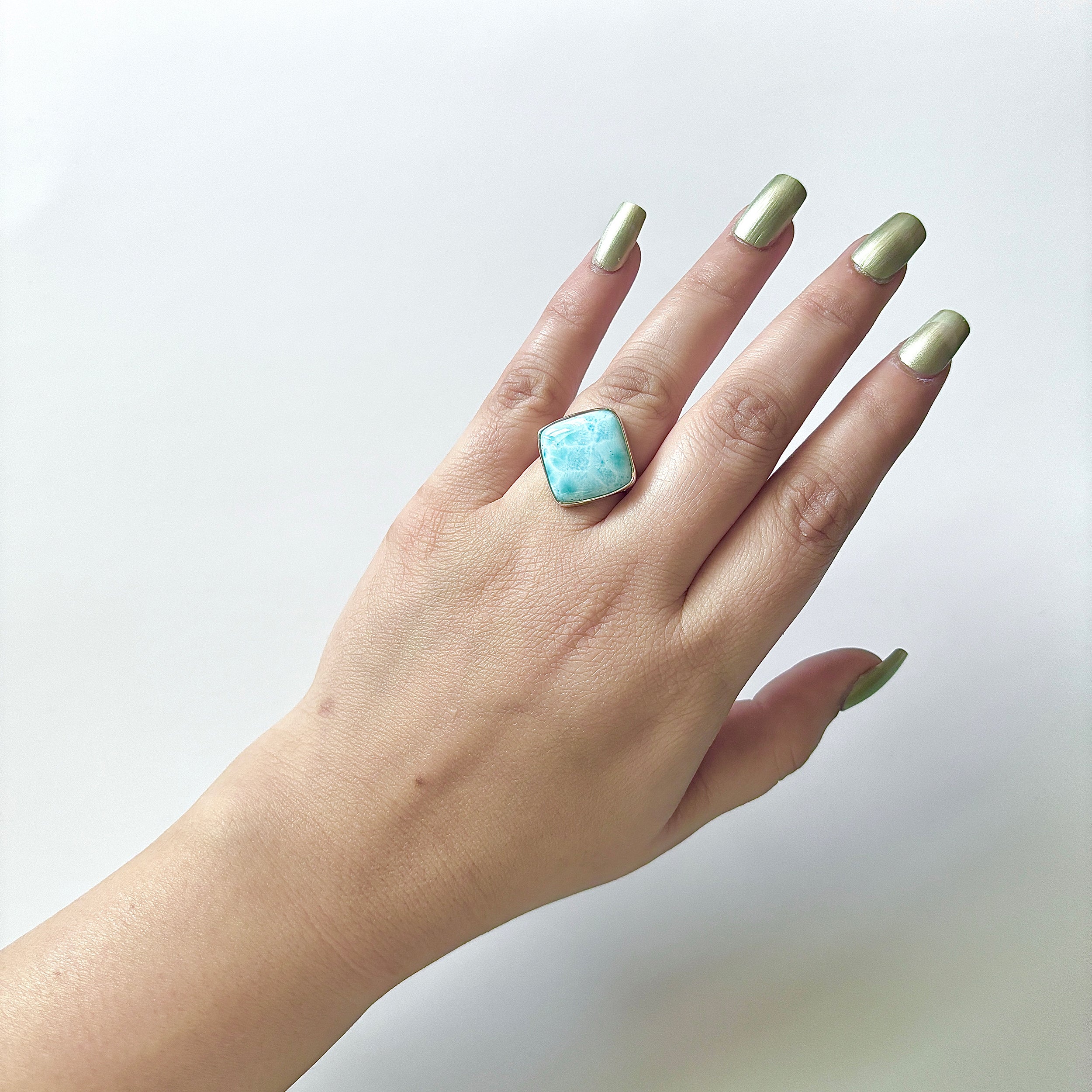Larimar Ring-(LAR-2-51)