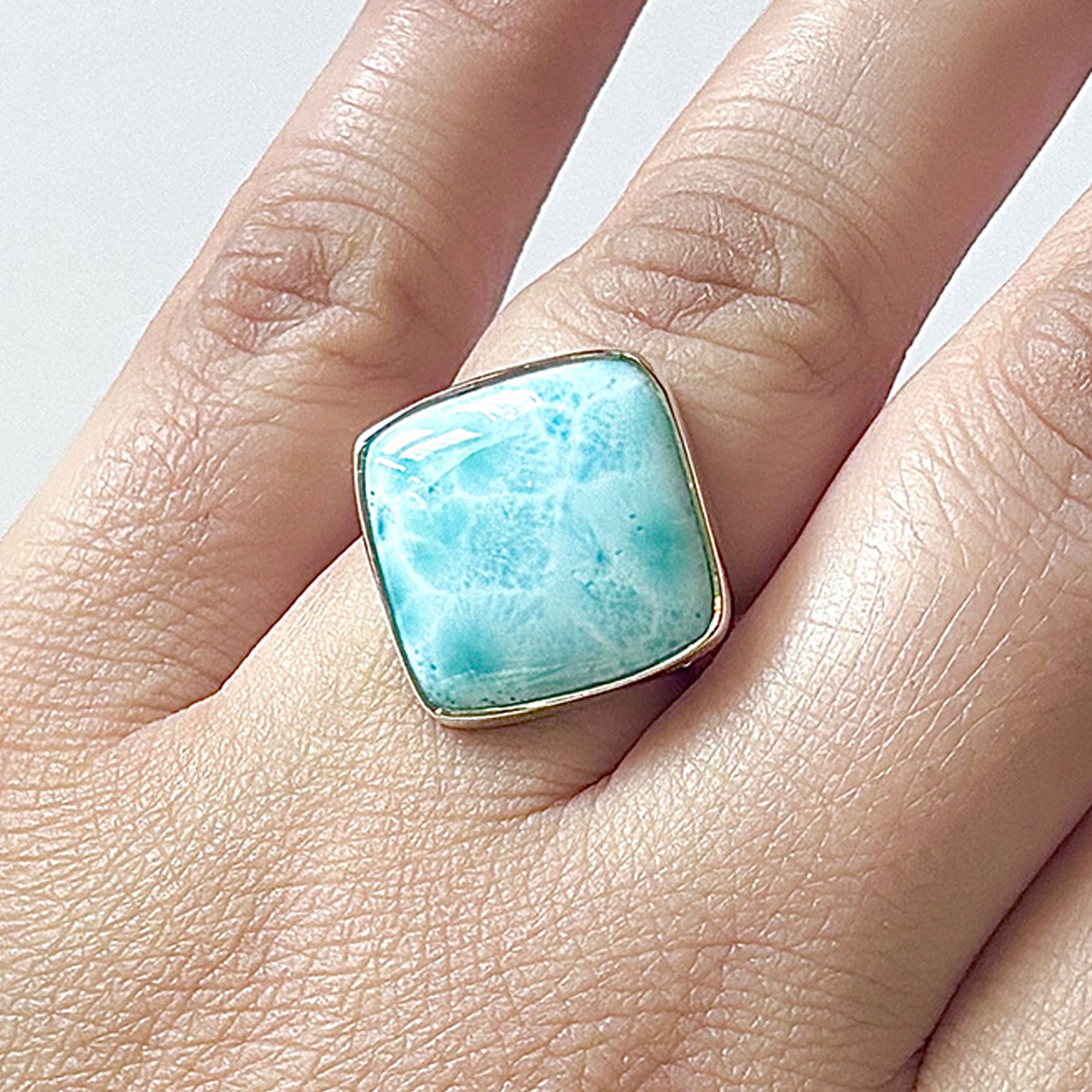 Larimar Ring-(LAR-2-51)