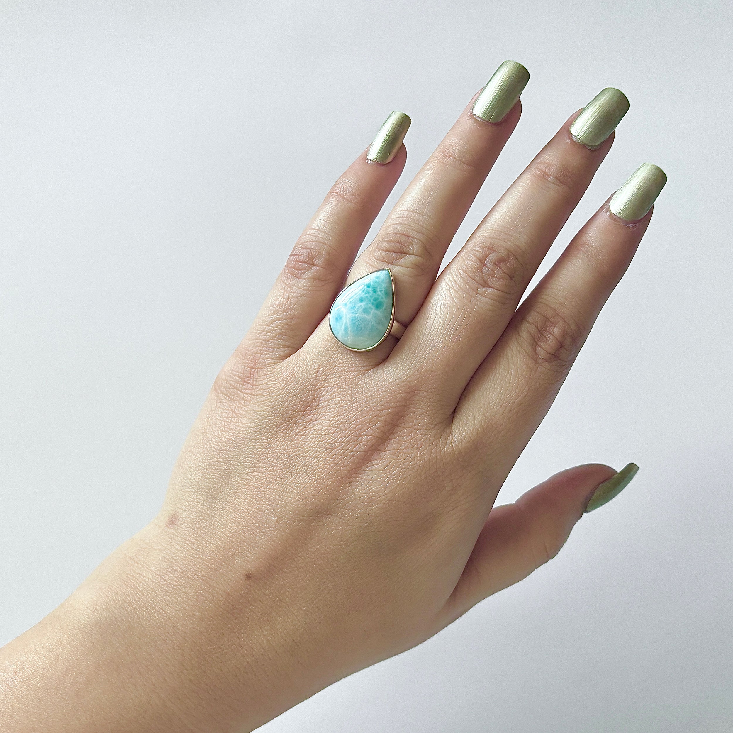 Larimar Ring-(LAR-2-53)