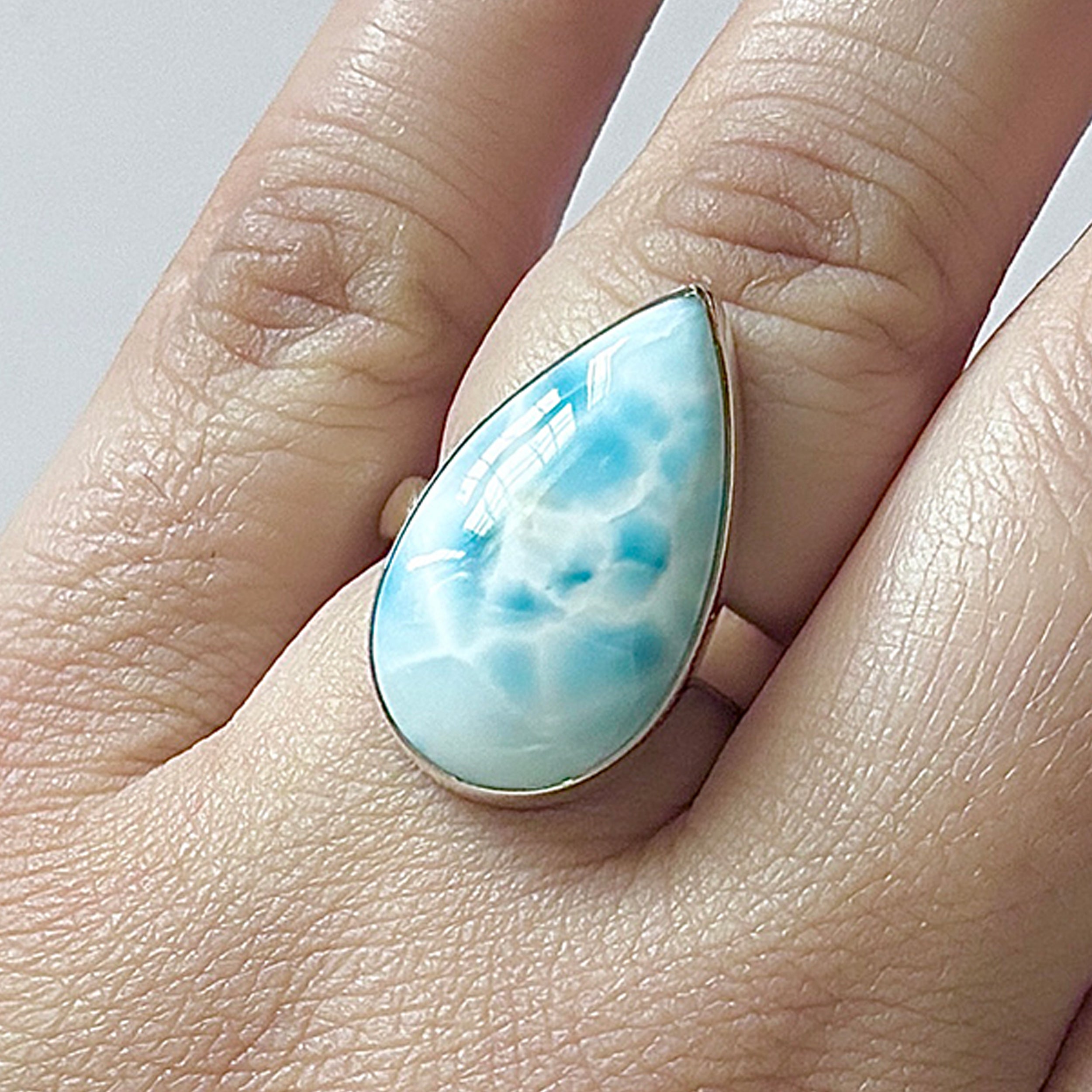 Larimar Ring-(LAR-2-54)