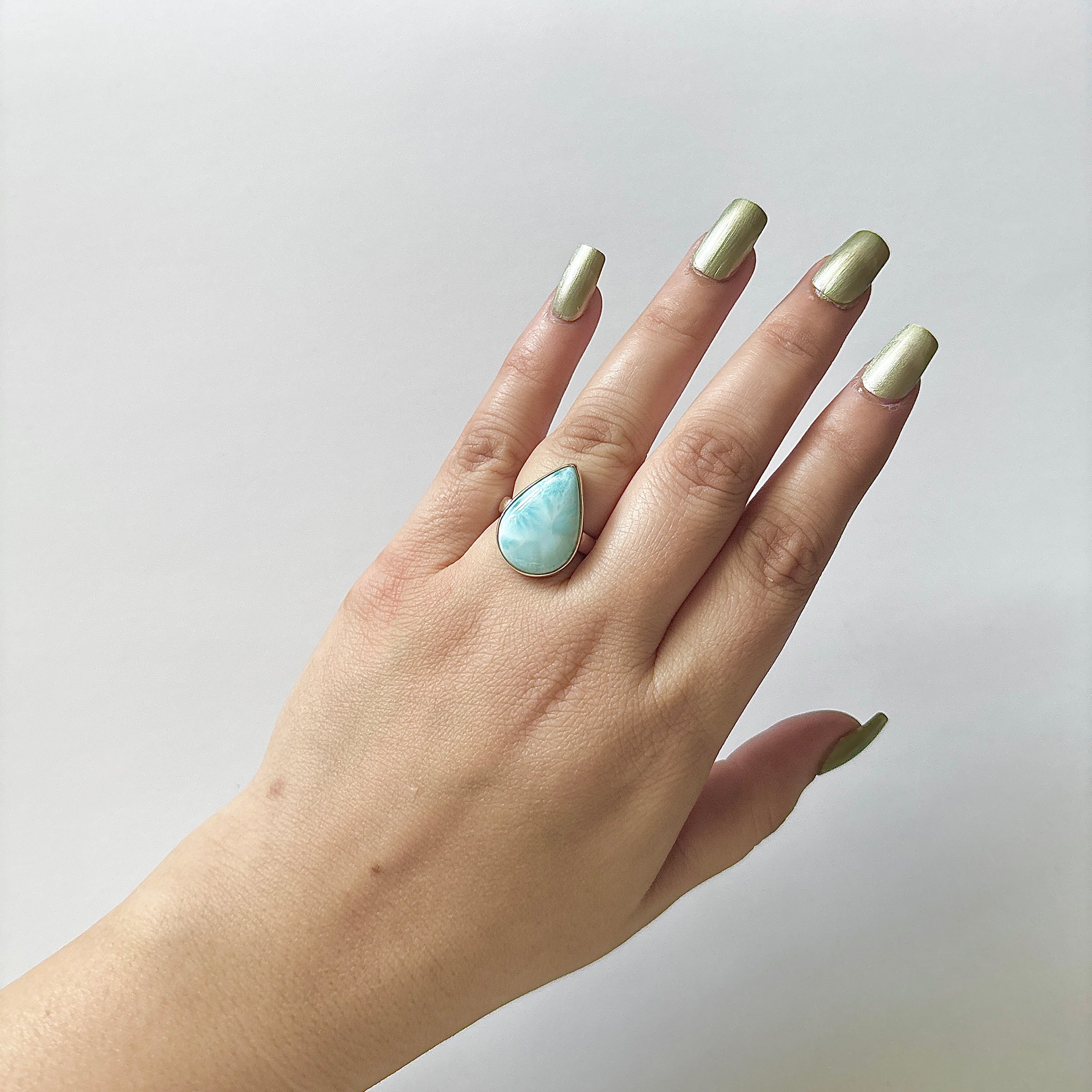 Larimar Ring-(LAR-2-56)