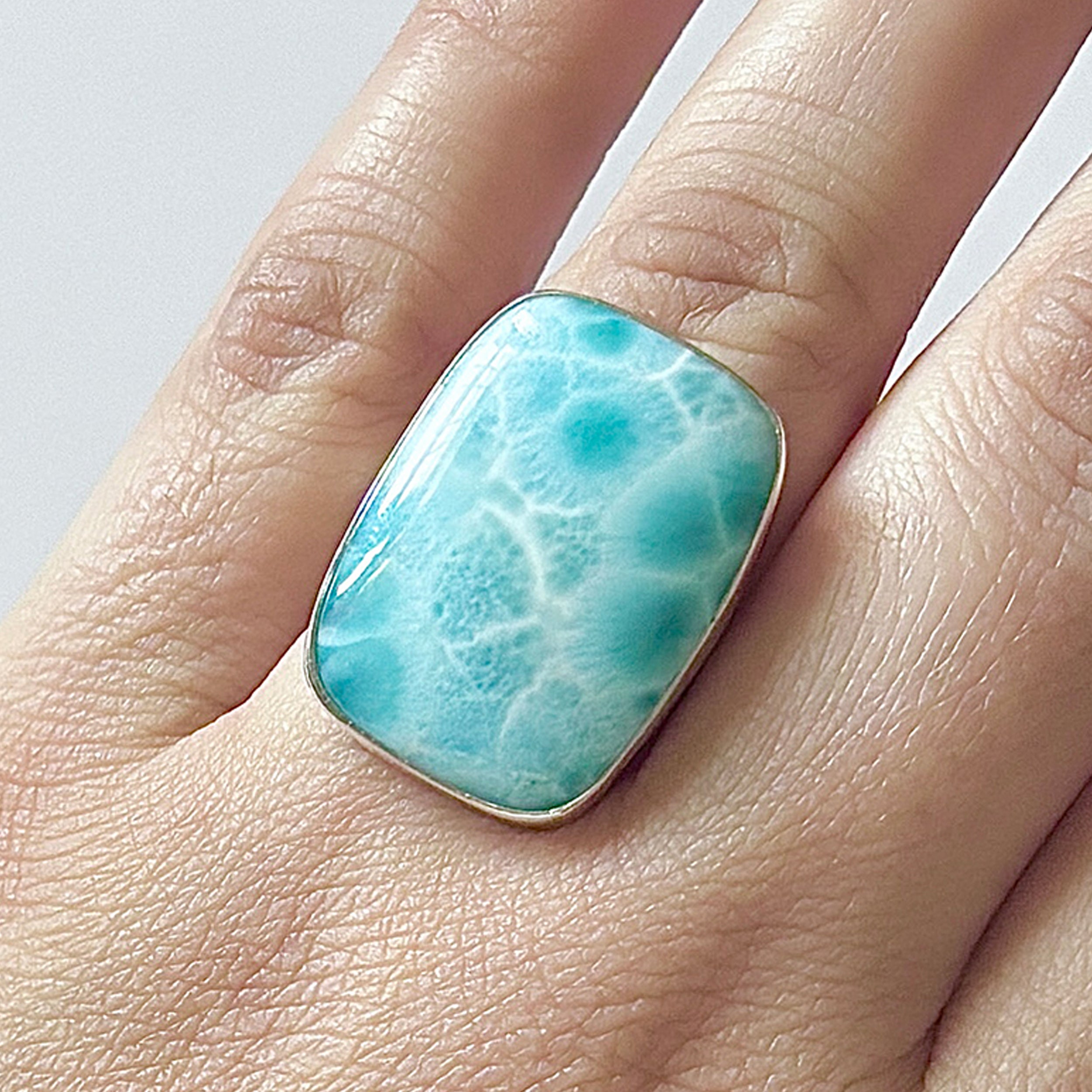 Larimar Ring-(LAR-2-57)
