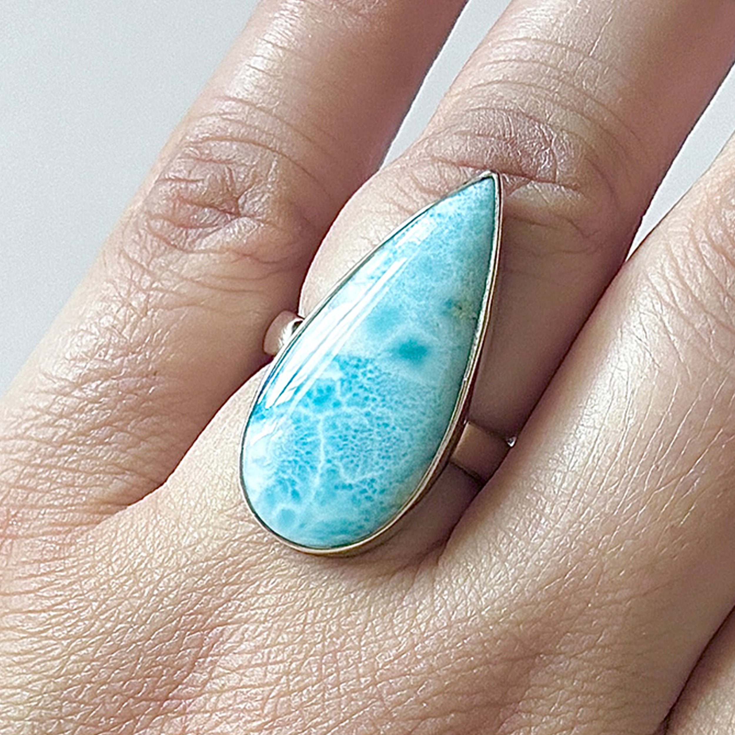 Larimar Ring-(LAR-2-58)