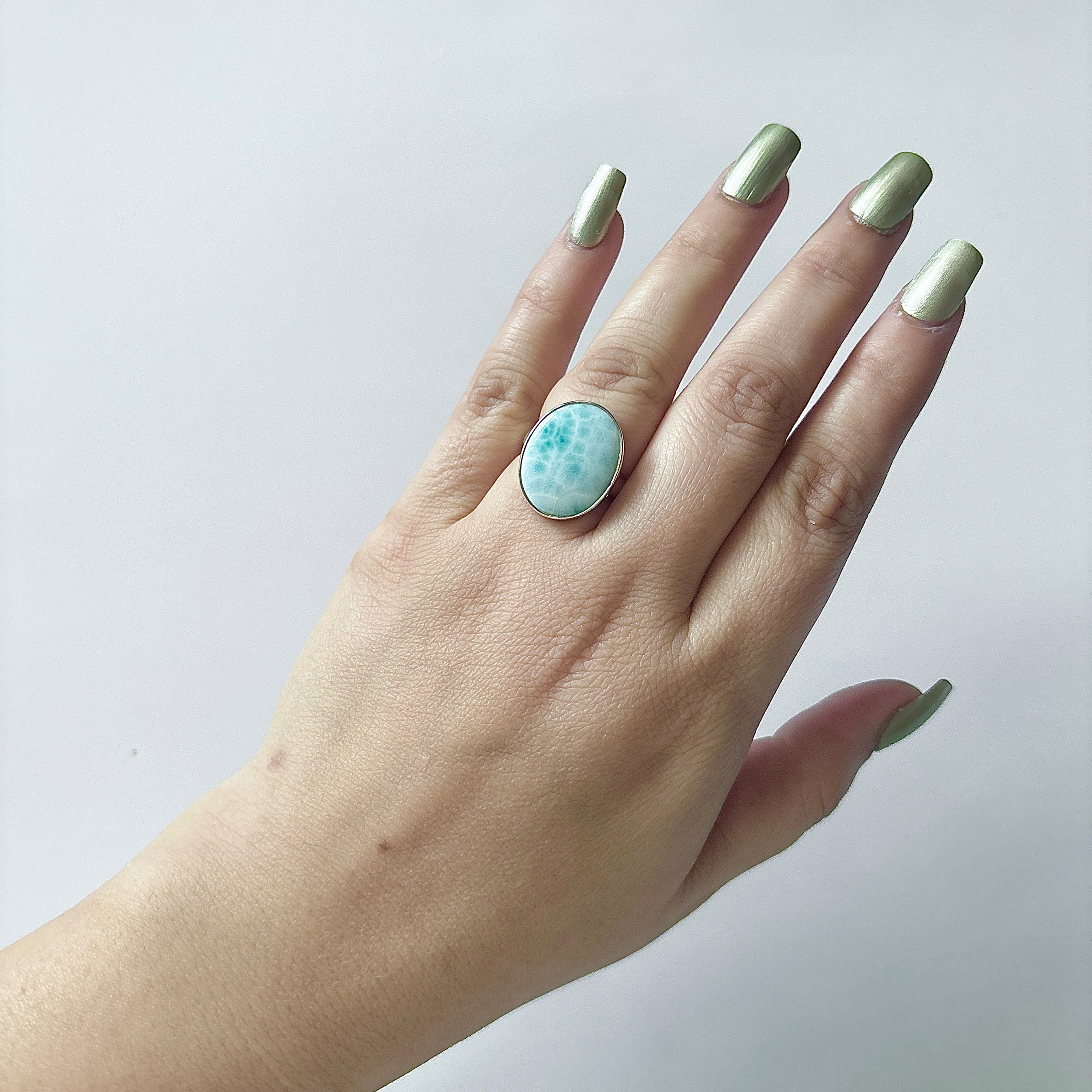 Larimar Ring-(LAR-2-6)