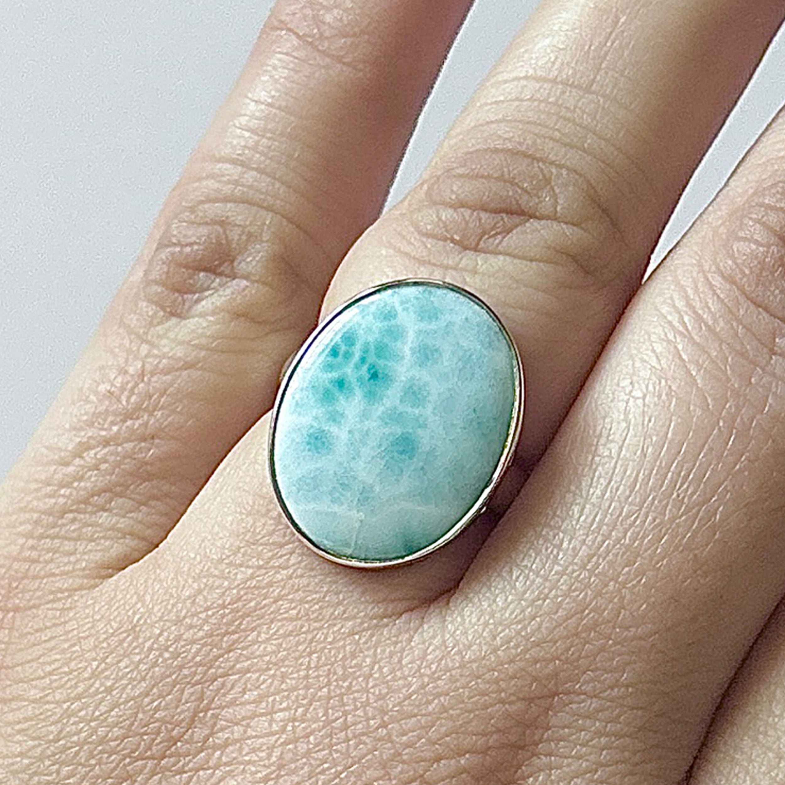 Larimar Ring-(LAR-2-6)