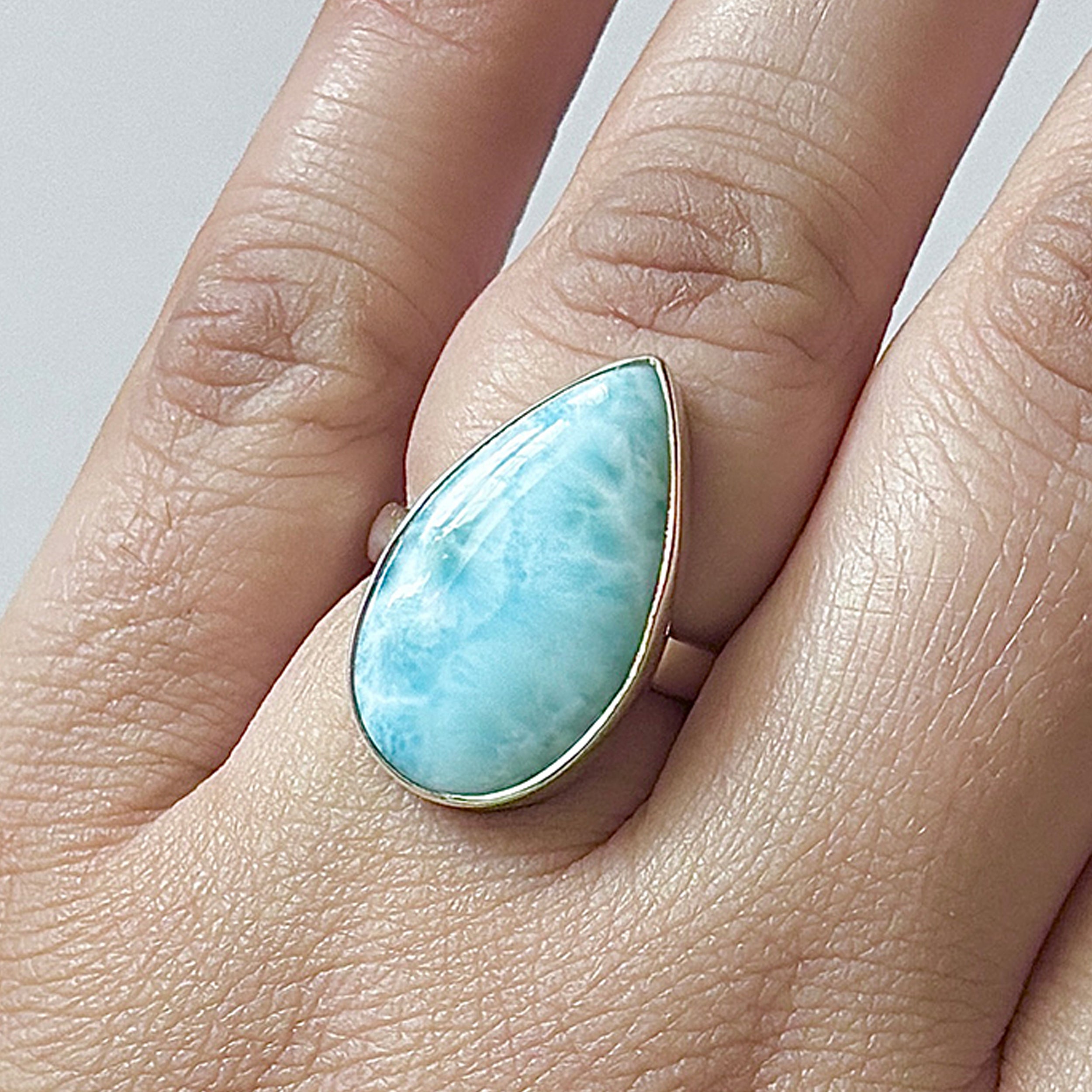 Larimar Ring-(LAR-2-61)
