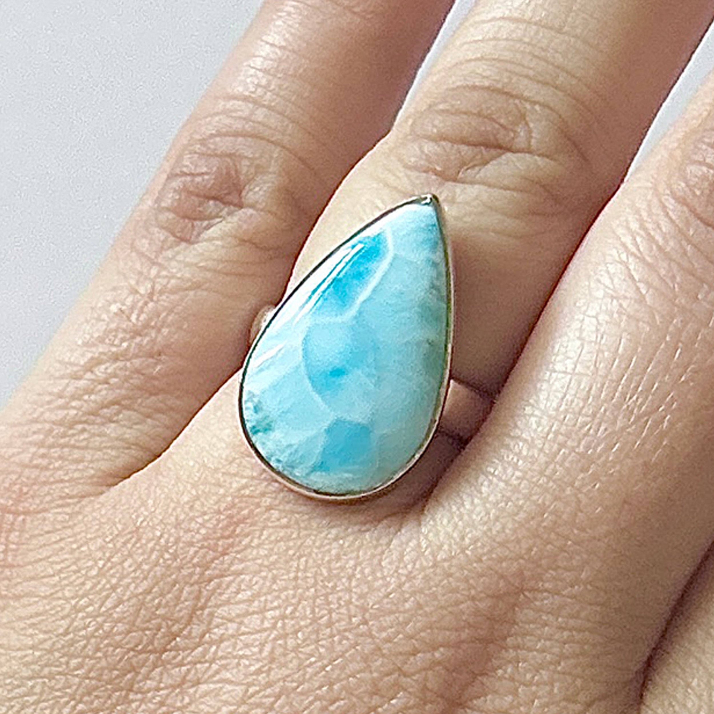 Larimar Ring-(LAR-2-64)