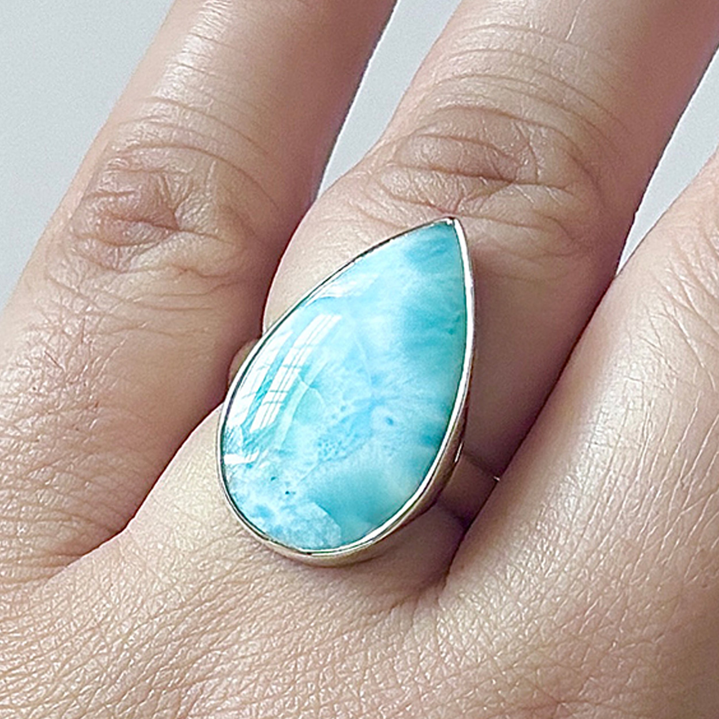 Larimar Ring-(LAR-2-67)