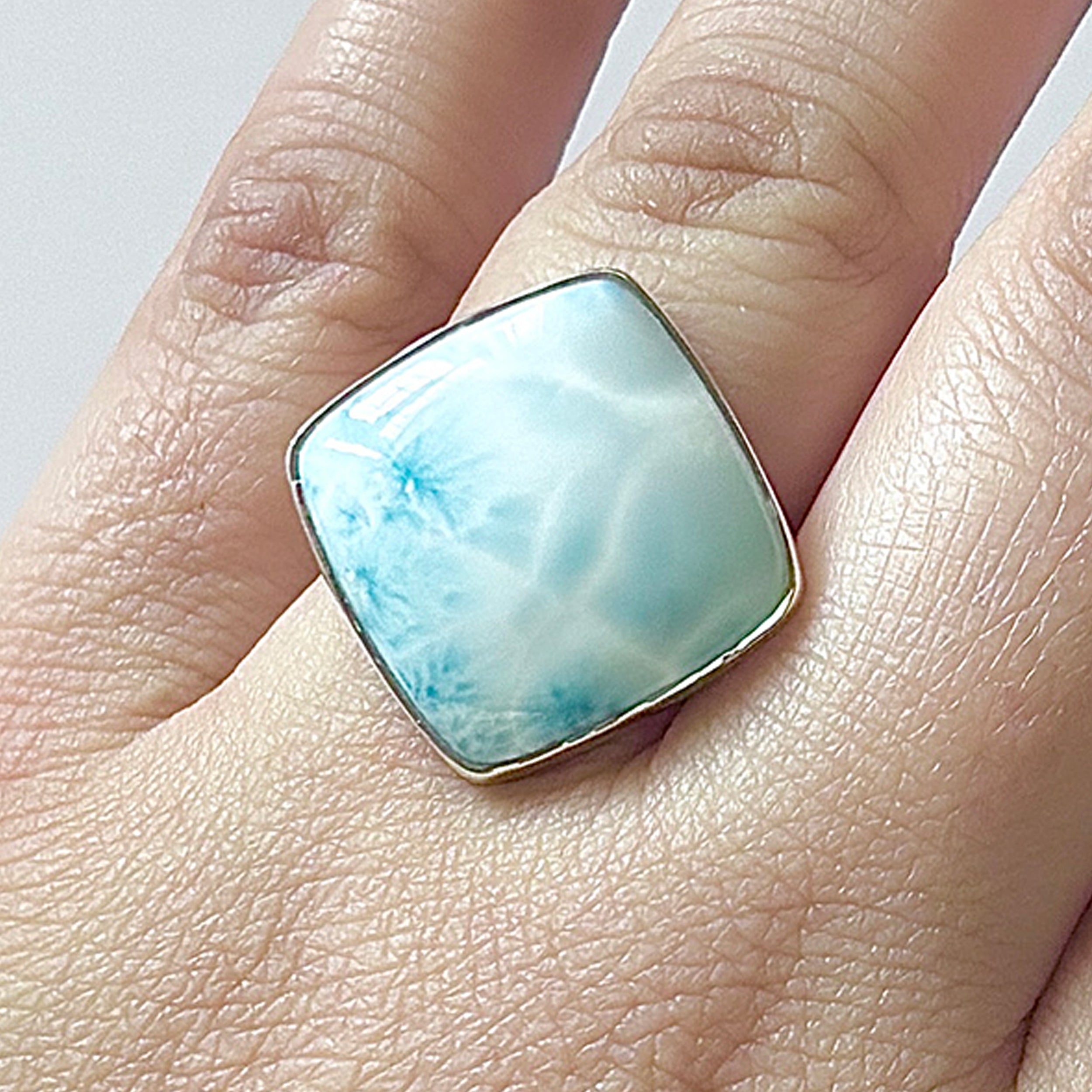 Larimar Ring-(LAR-2-7)