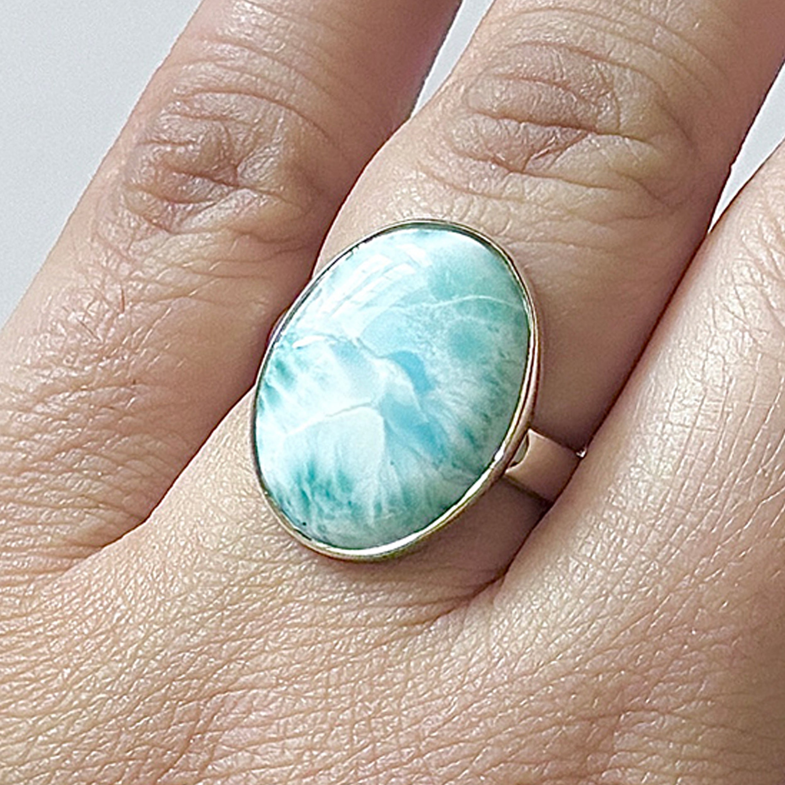 Larimar Ring-(LAR-2-71)