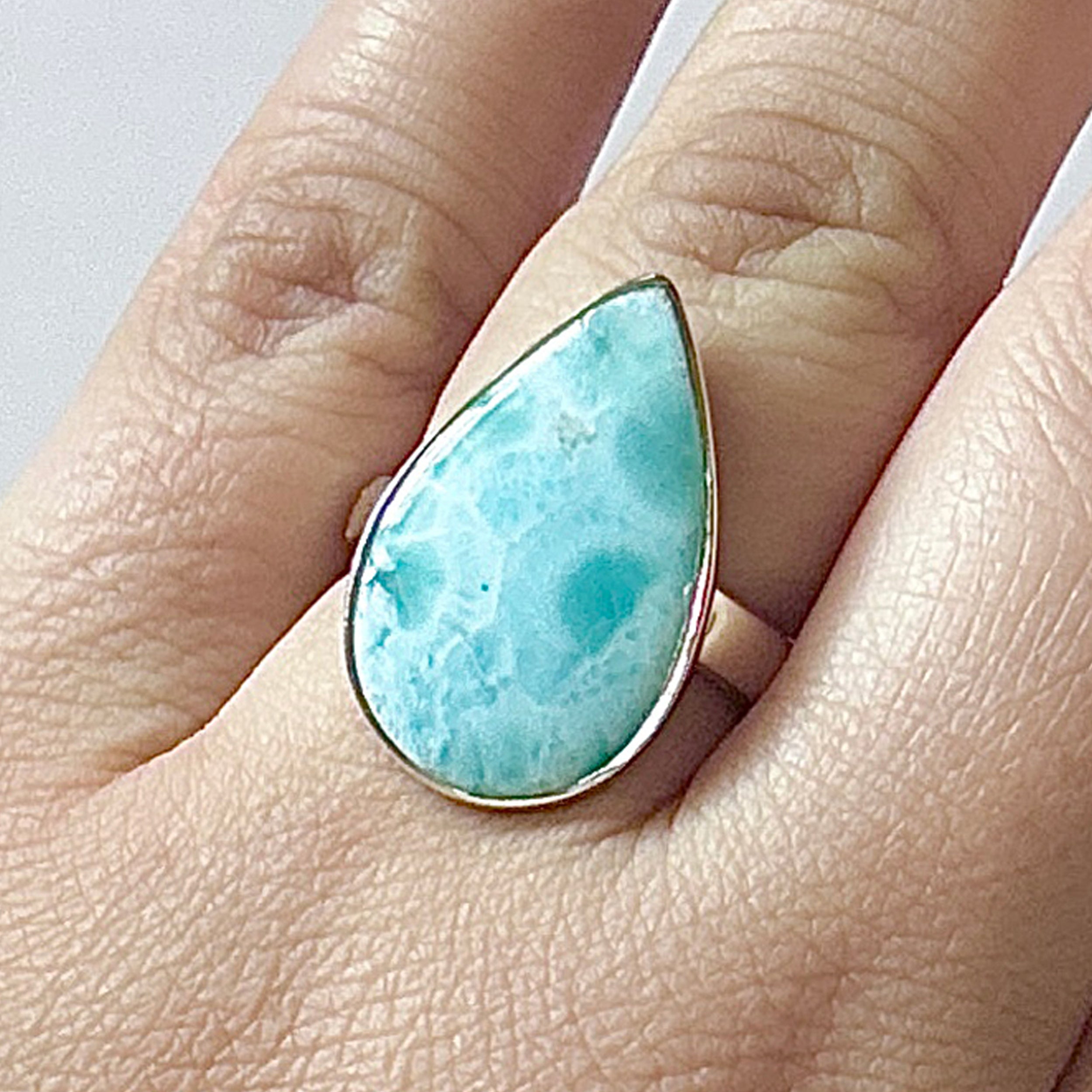 Larimar Ring-(LAR-2-76)
