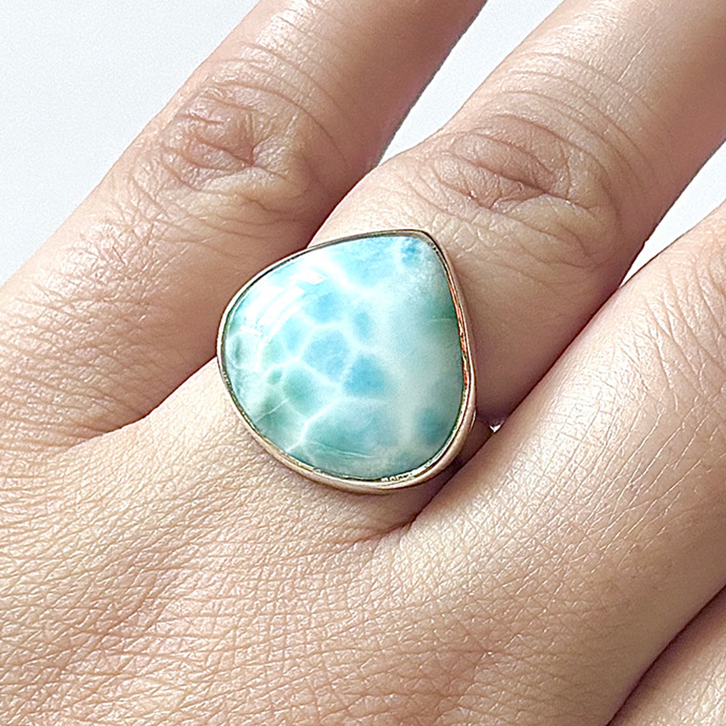 Larimar Ring-(LAR-2-77)