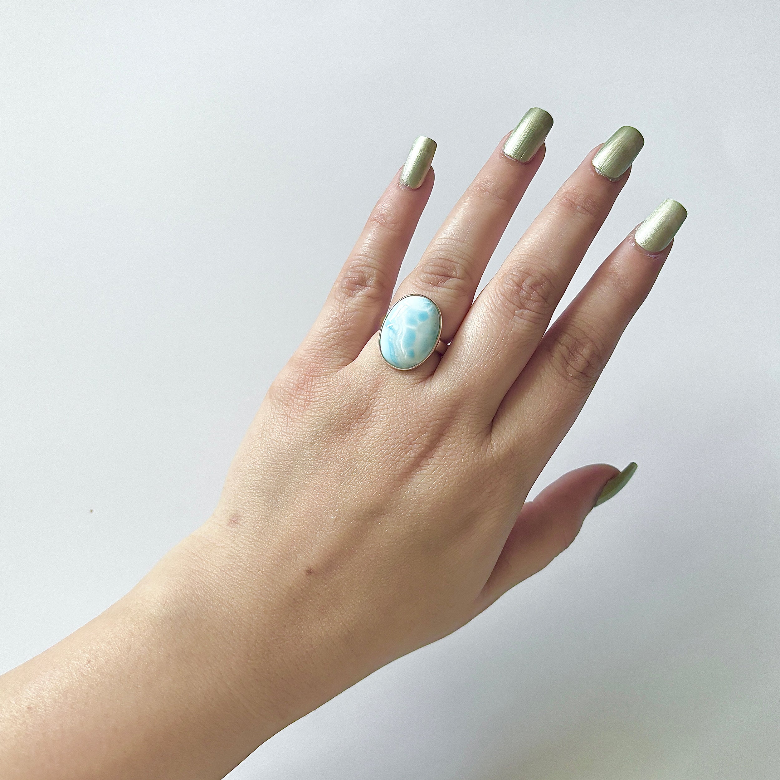 Larimar Ring-(LAR-2-78)