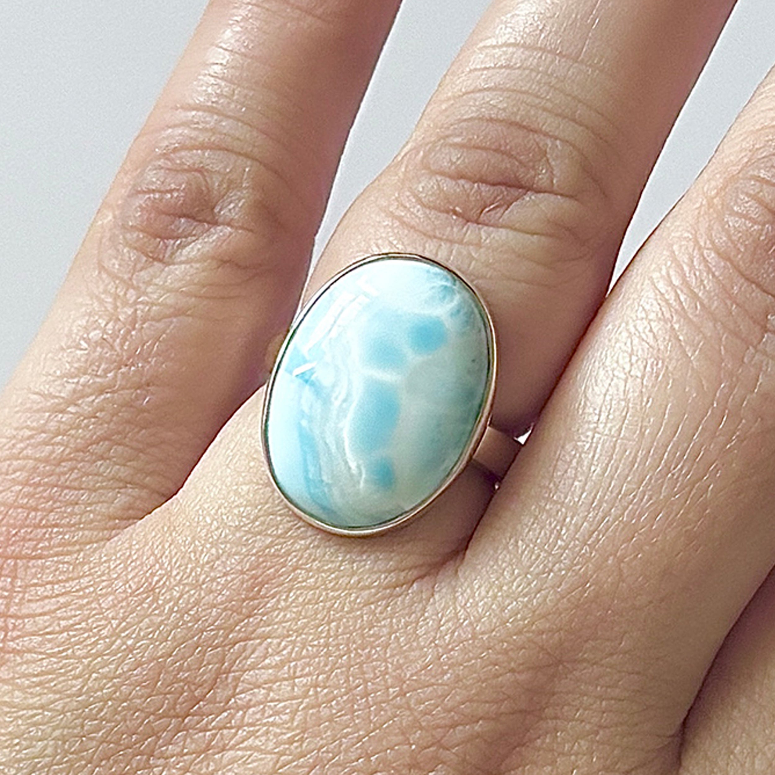 Larimar Ring-(LAR-2-78)