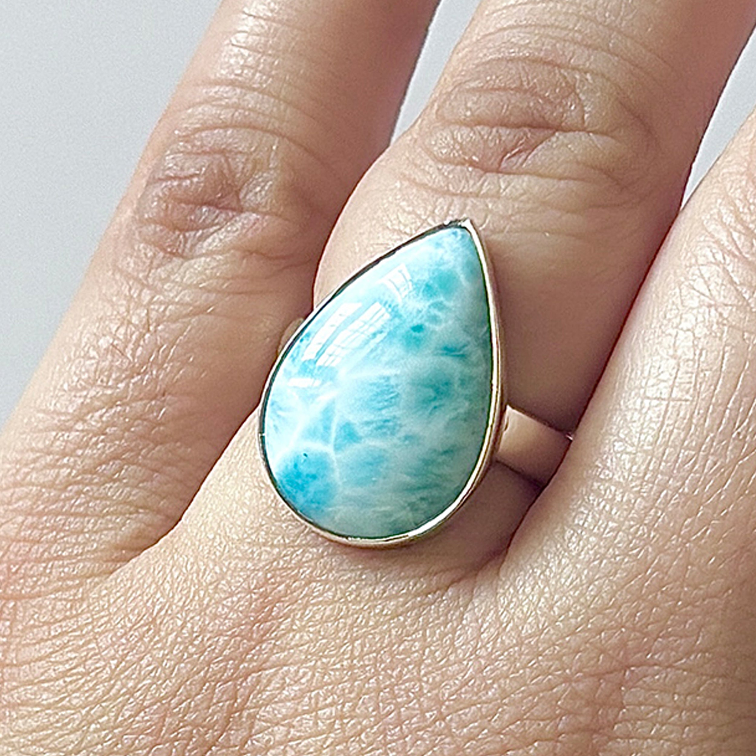 Larimar Ring-(LAR-2-79)