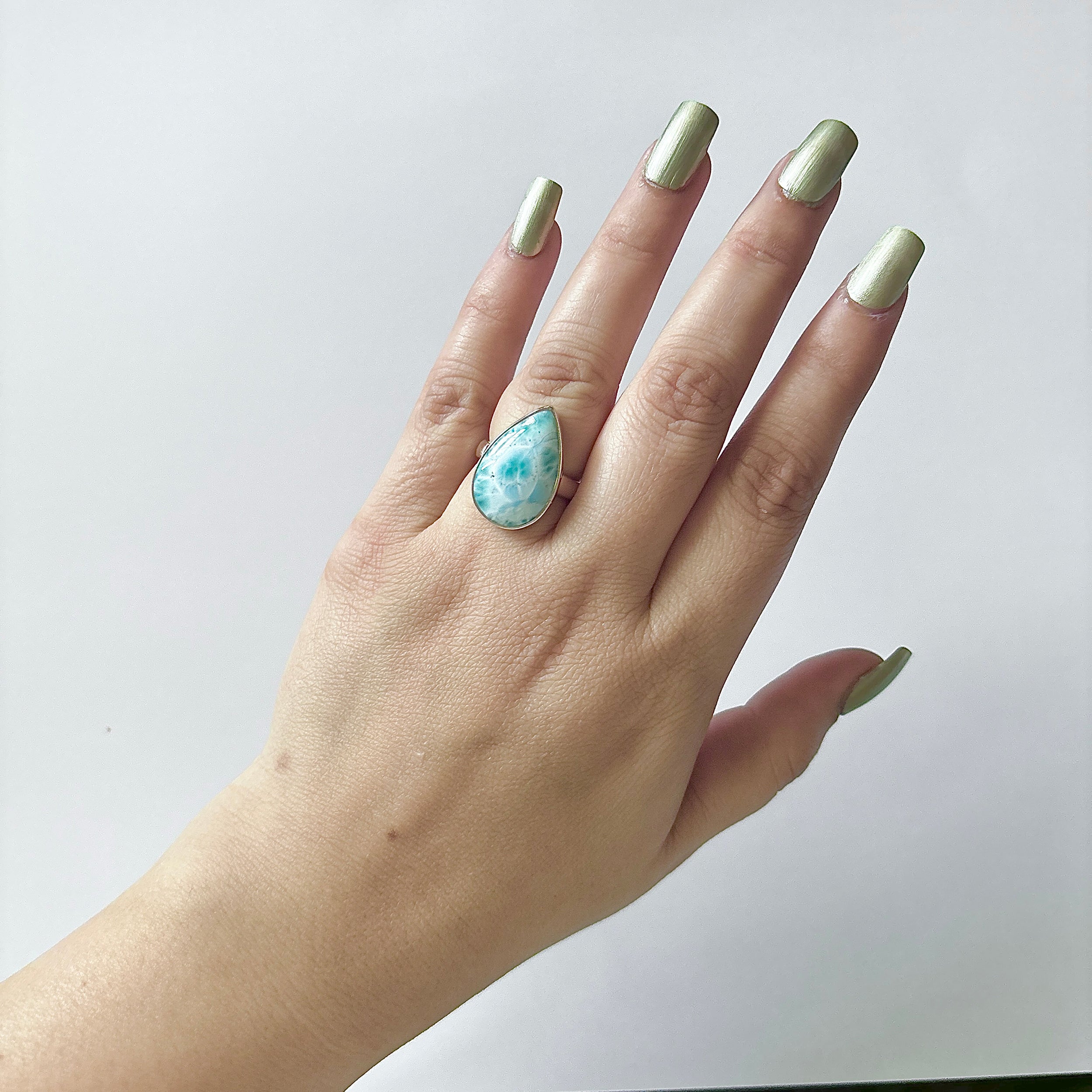 Larimar Ring-(LAR-2-8)