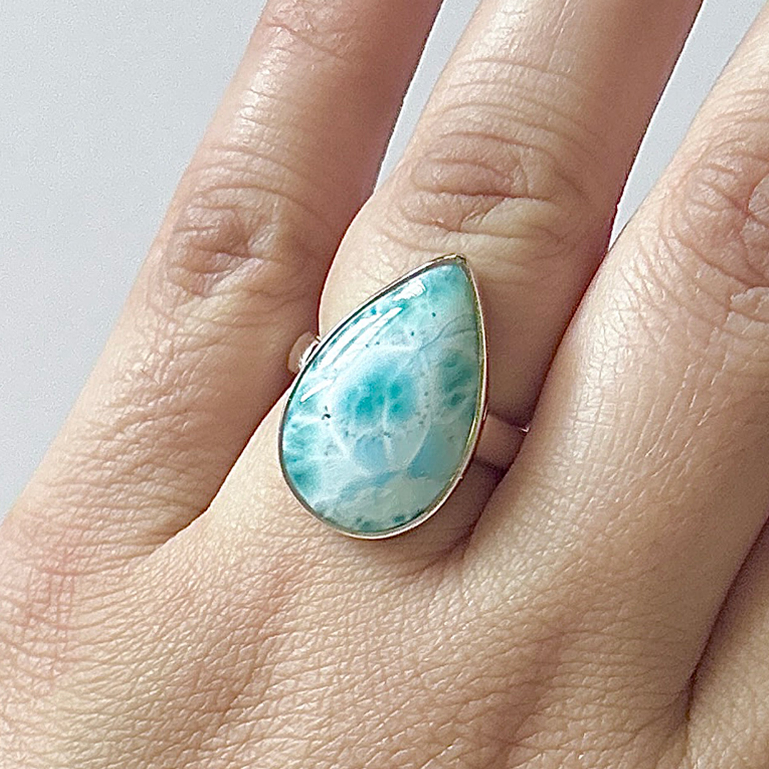 Larimar Ring-(LAR-2-8)