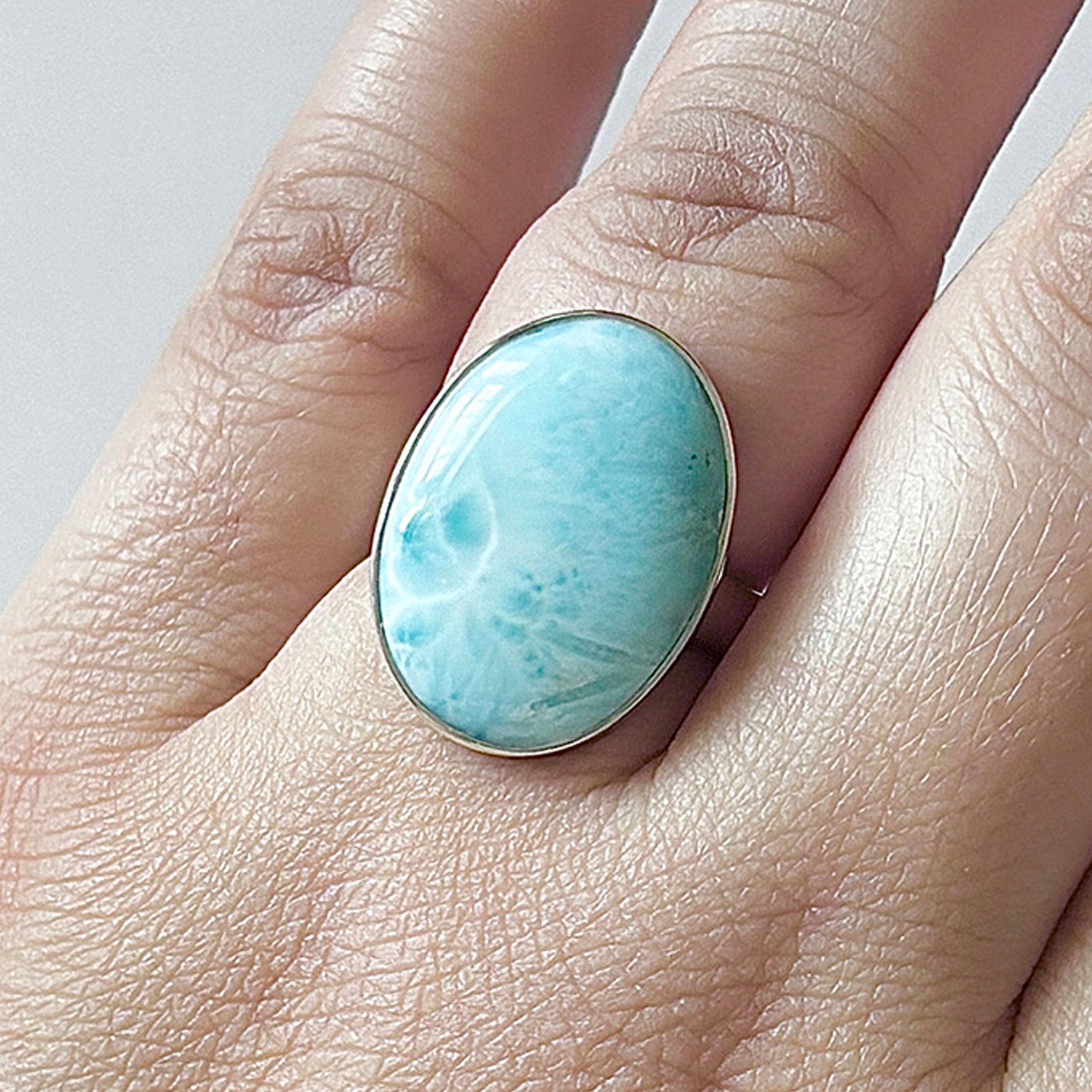 Larimar Ring-(LAR-2-80)