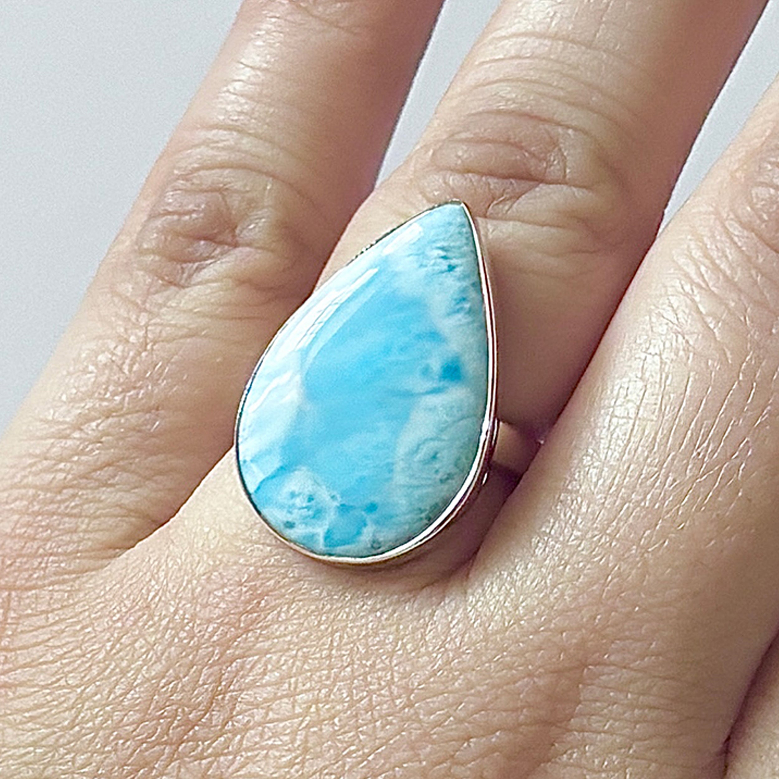 Larimar Ring-(LAR-2-83)