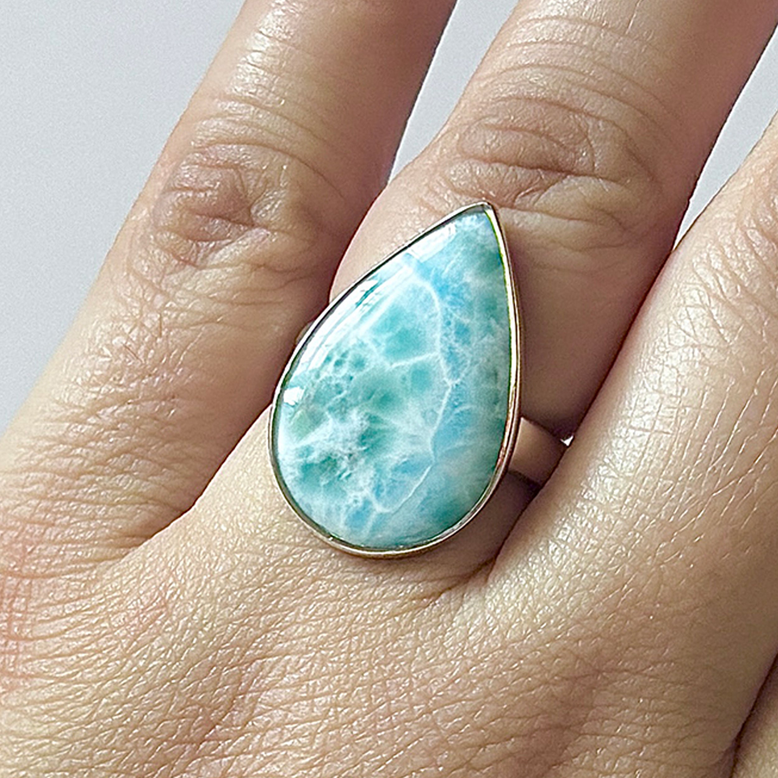Larimar Ring-(LAR-2-85)