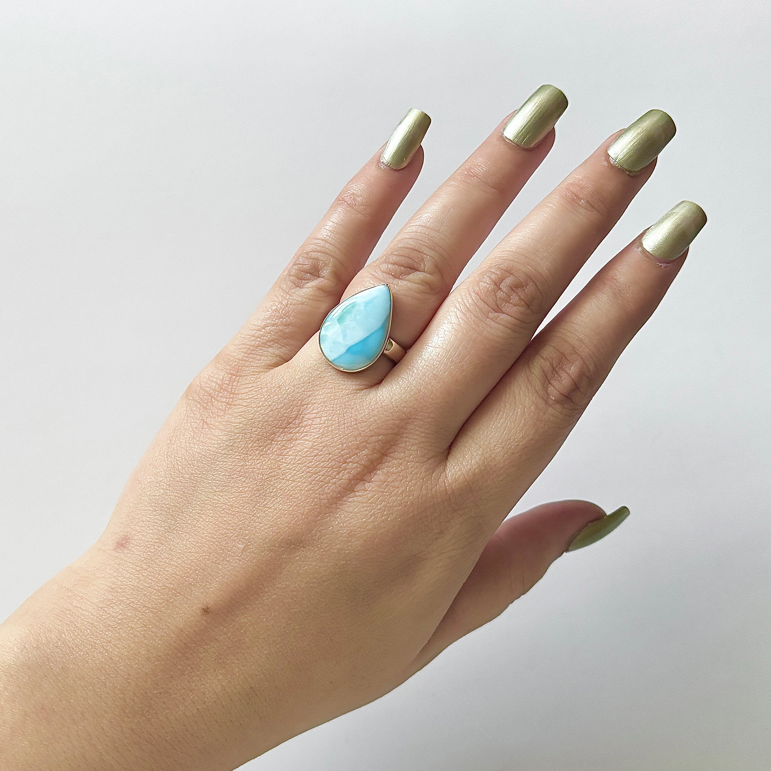Larimar Ring-(LAR-2-86)