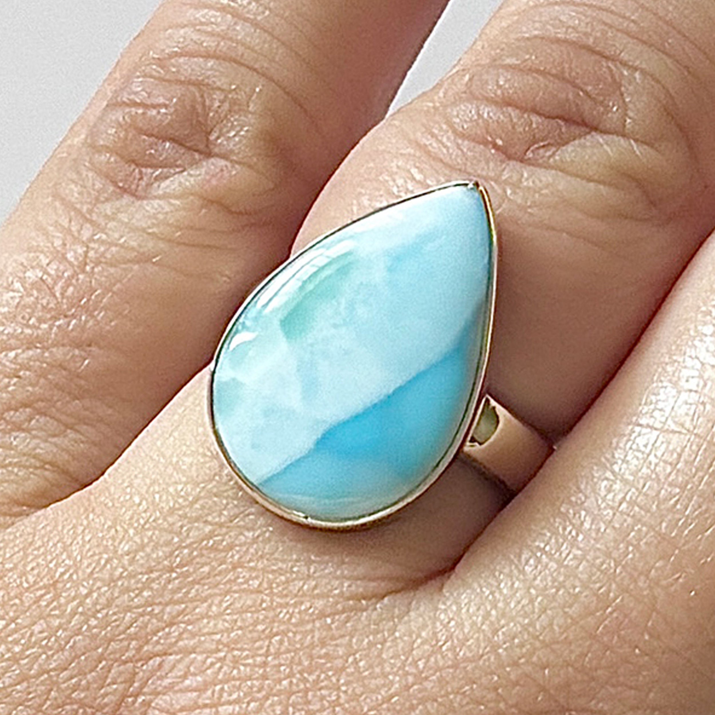 Larimar Ring-(LAR-2-86)