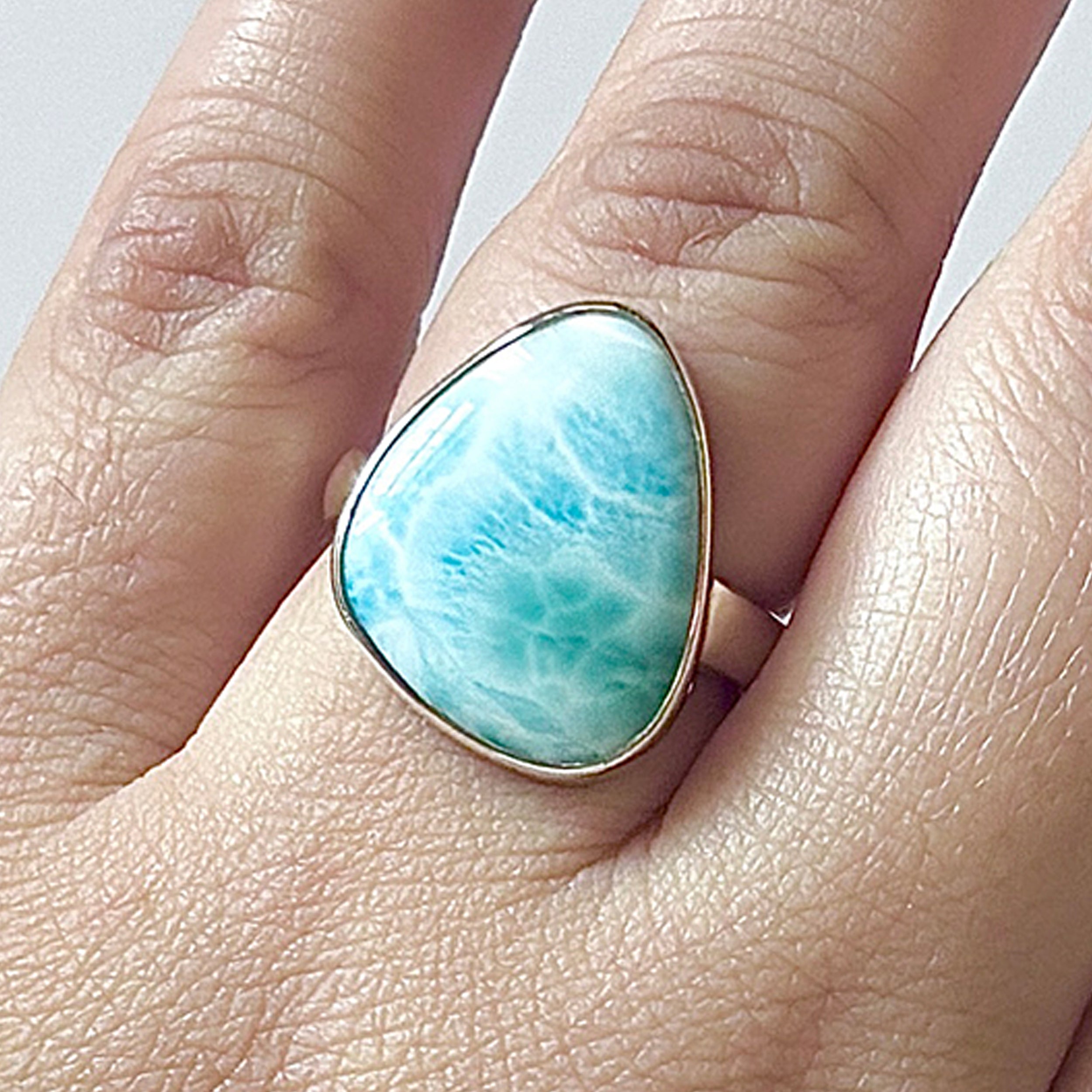 Larimar Ring-(LAR-2-89)