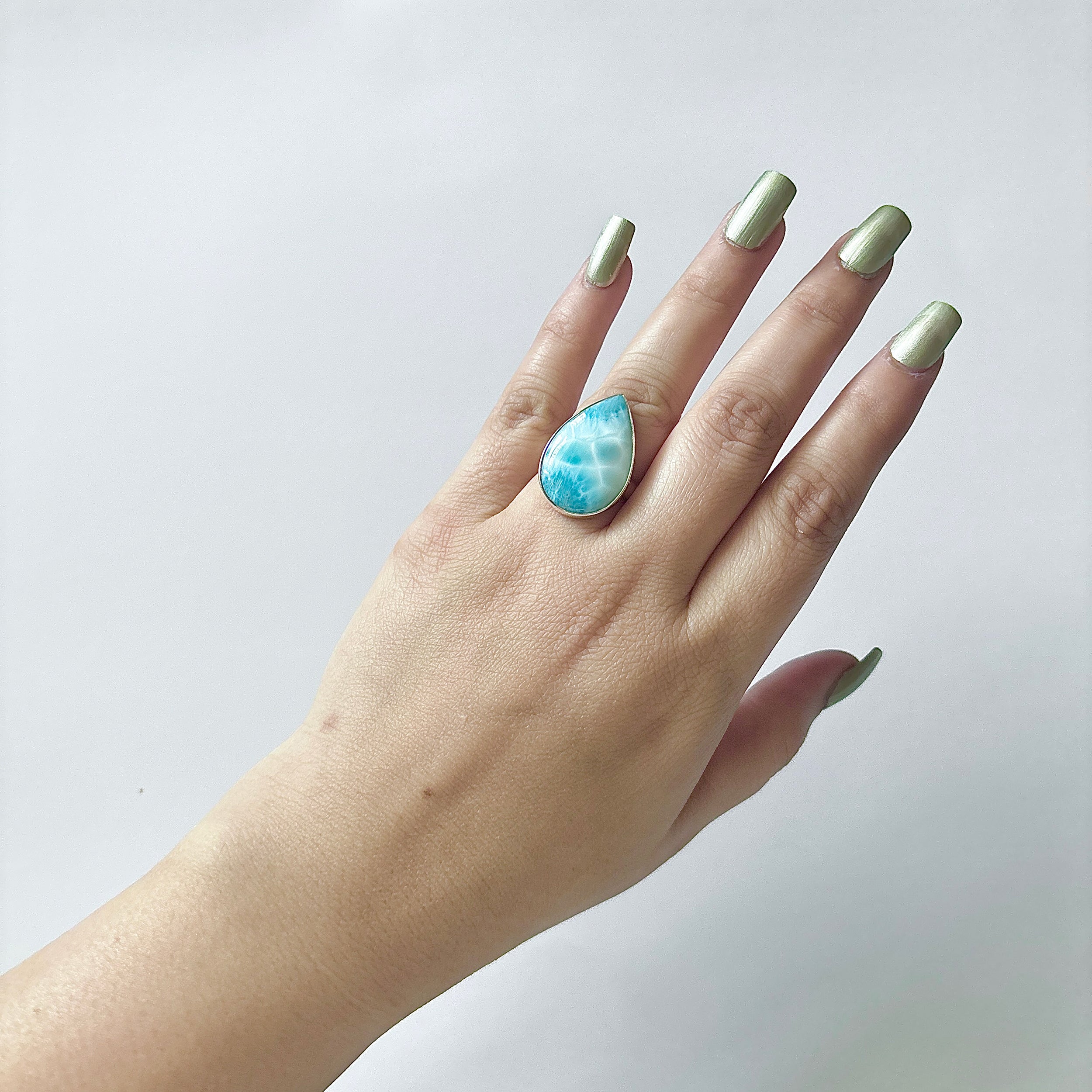 Larimar Ring-(LAR-2-9)