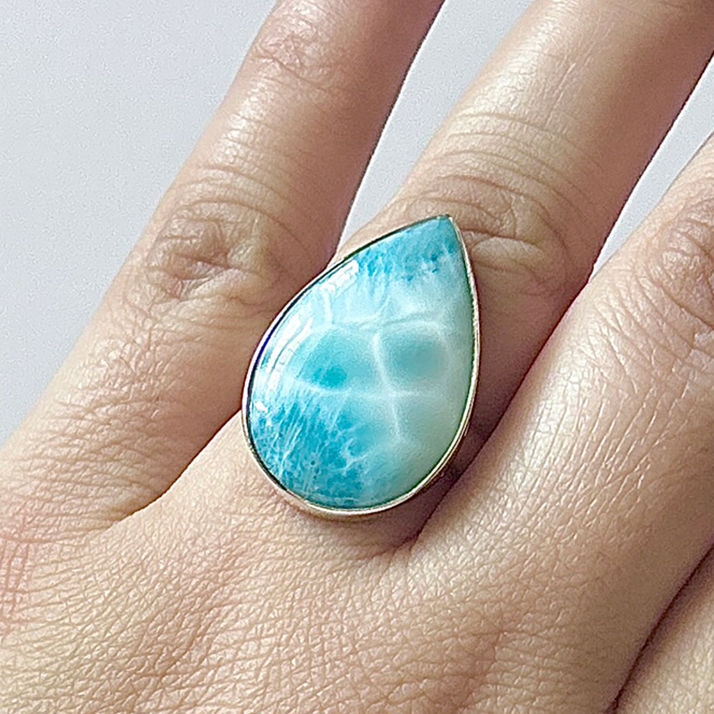 Larimar Ring-(LAR-2-9)