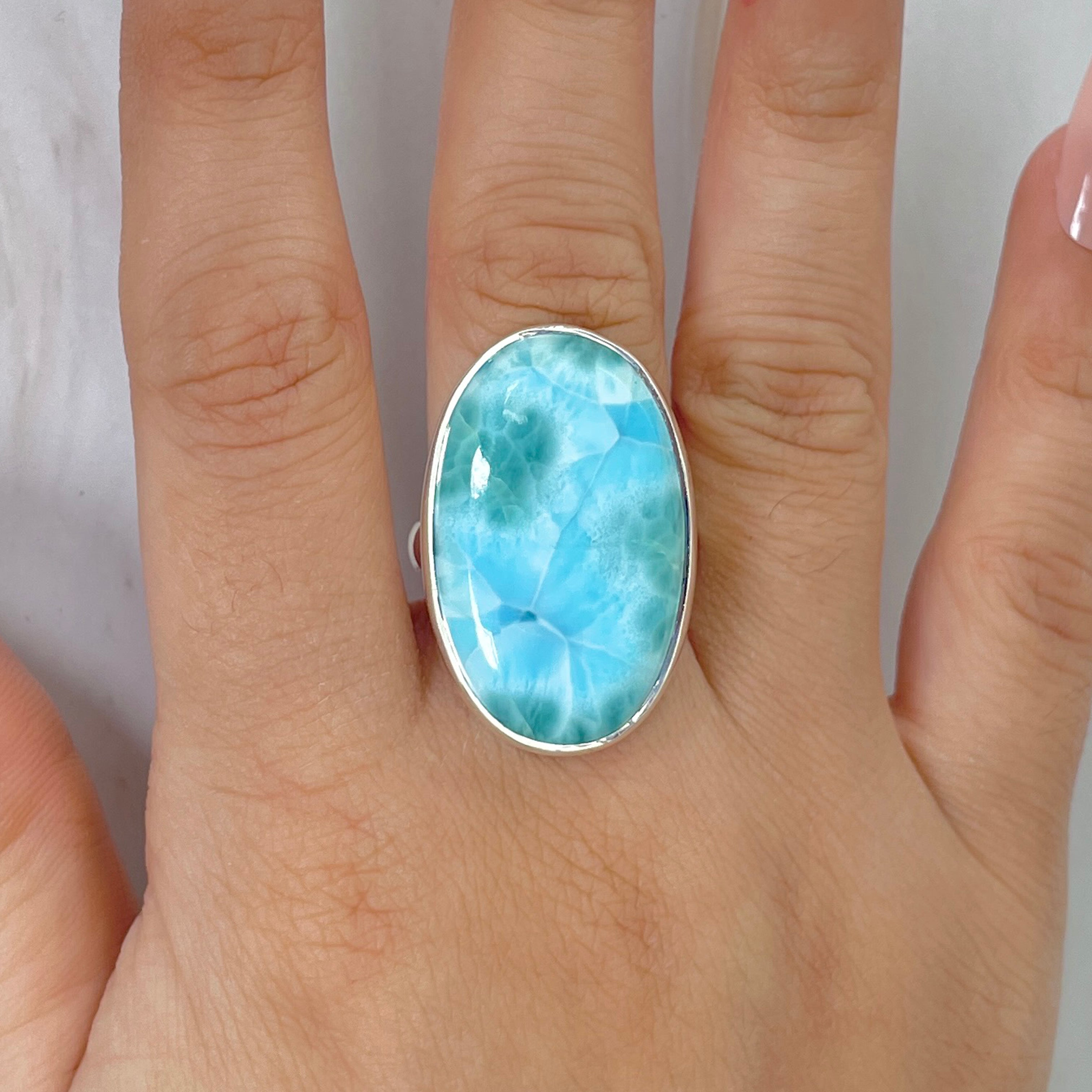 Larimar Ring-(LAR-2-95)