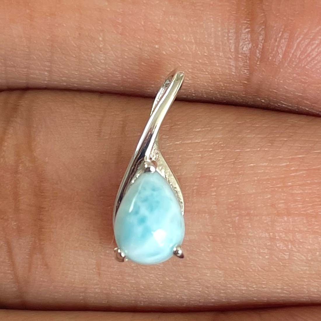 Larimar Pendant-(LAR-RDP-207)