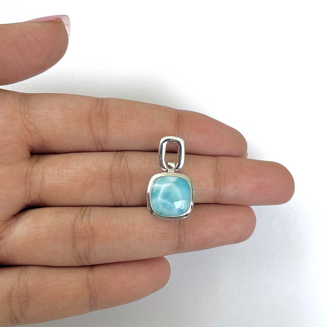Larimar Pendant-(LAR-RDP-45)