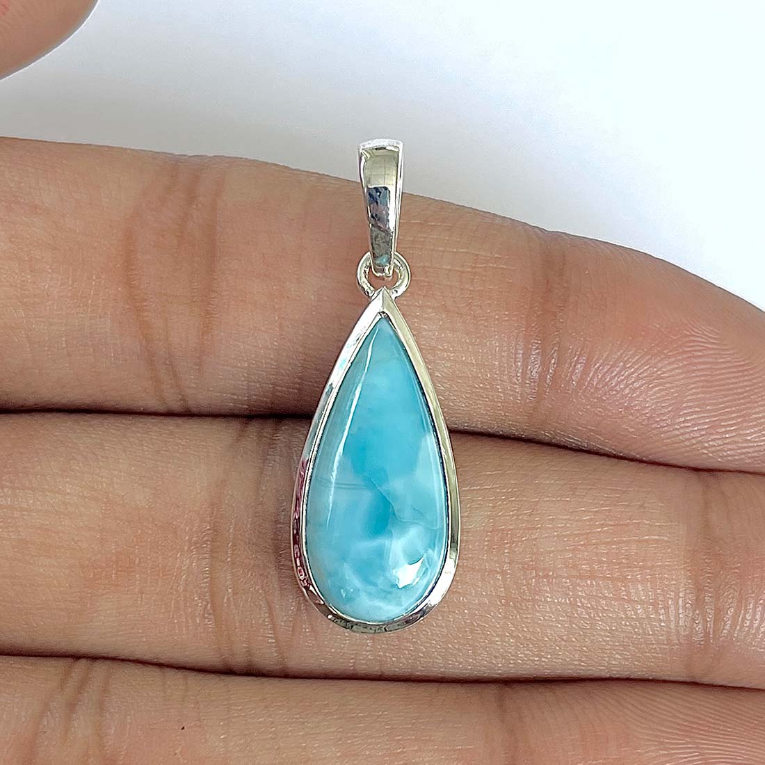 Larimar Pendant-(LAR-RDP-710)