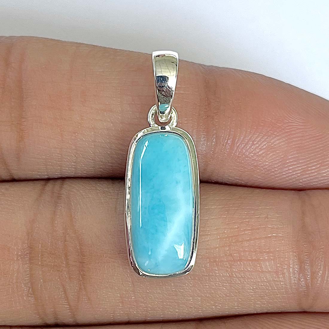 Larimar Pendant-(LAR-RDP-713)