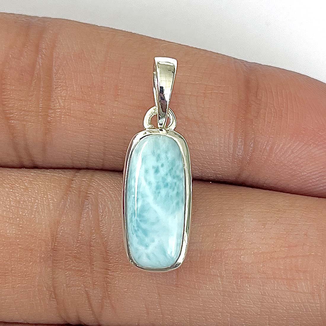 Larimar Pendant-(LAR-RDP-714)