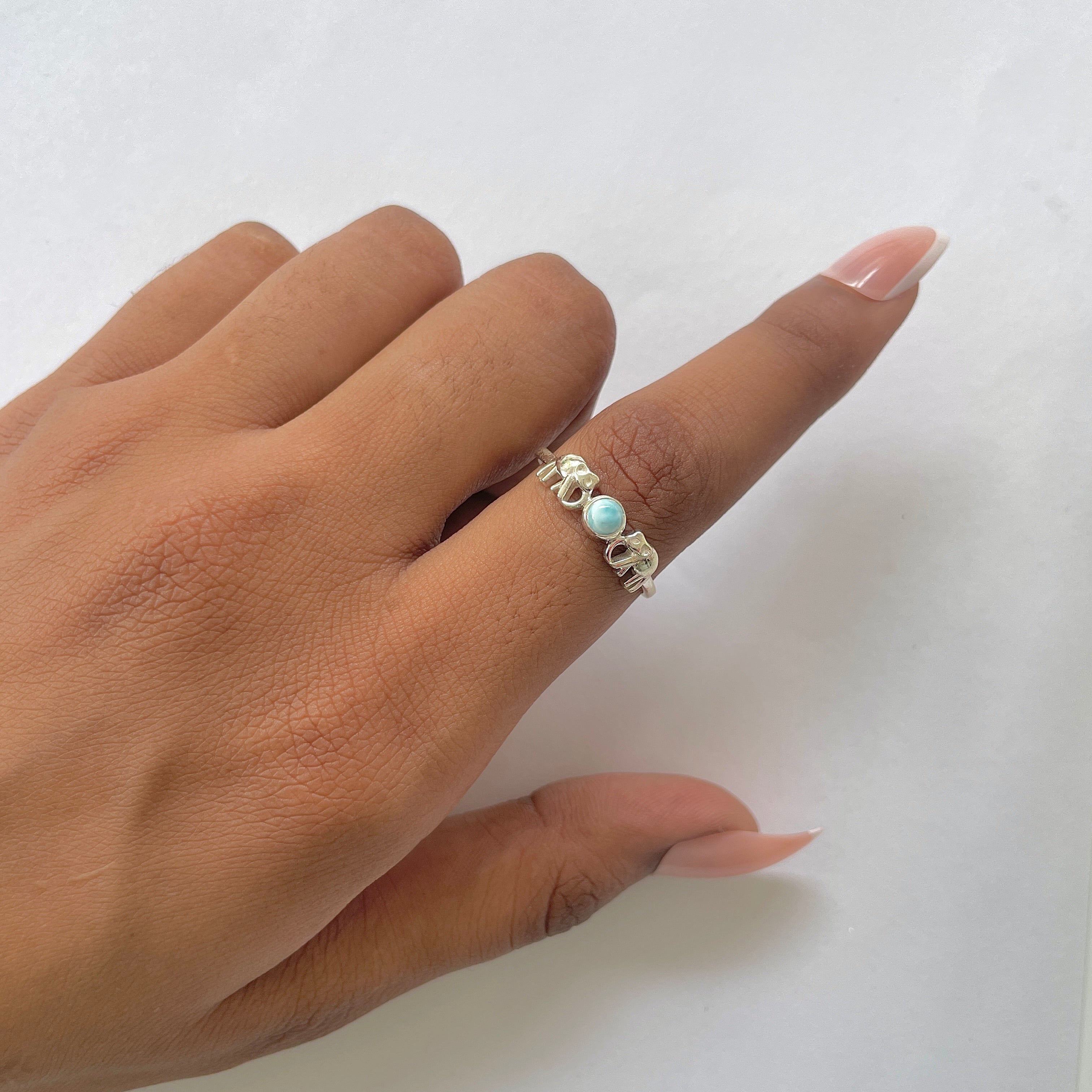 Larimar Ring-(LAR-RDR-1347.)