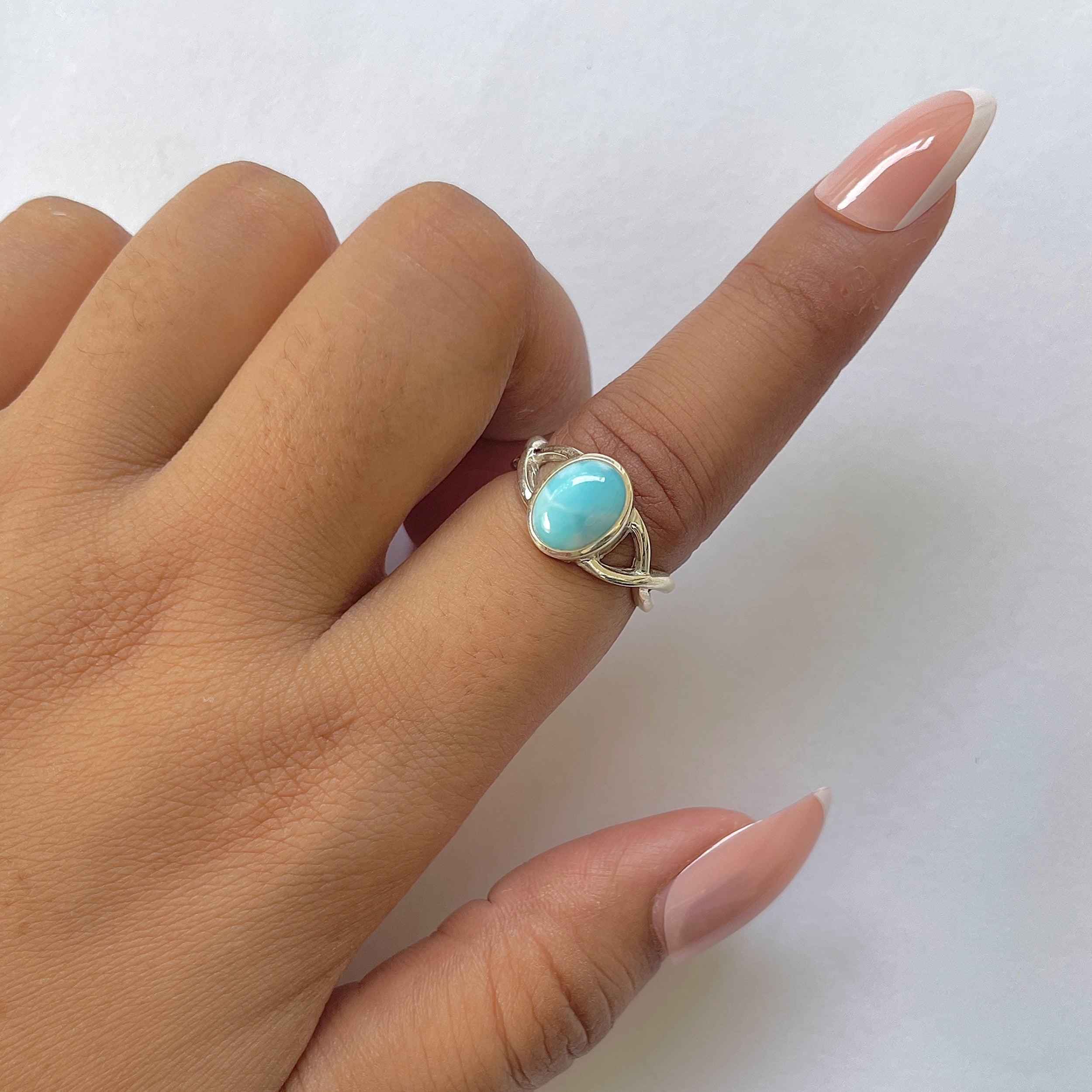 Larimar Ring-(LAR-RDR-1594.)
