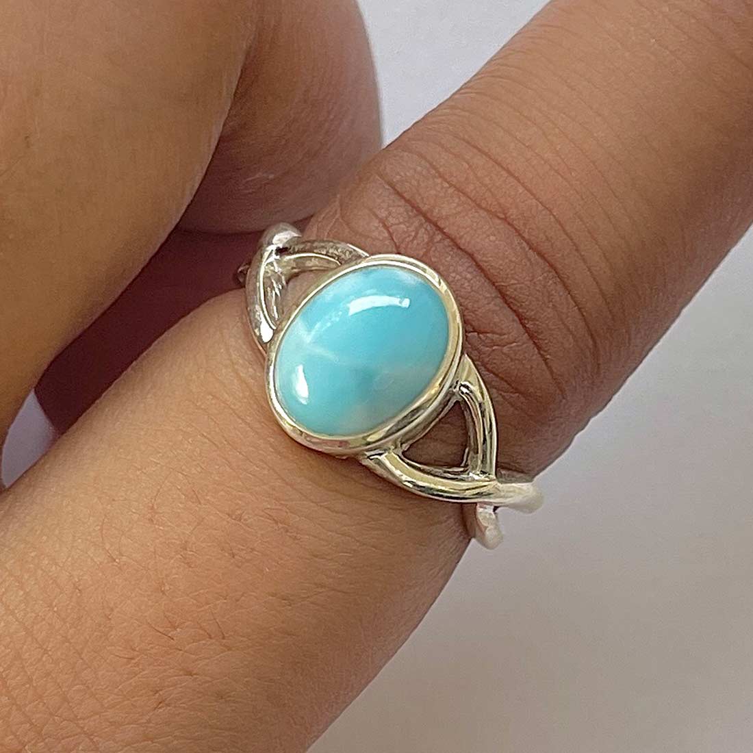 Larimar Ring-(LAR-RDR-1594.)
