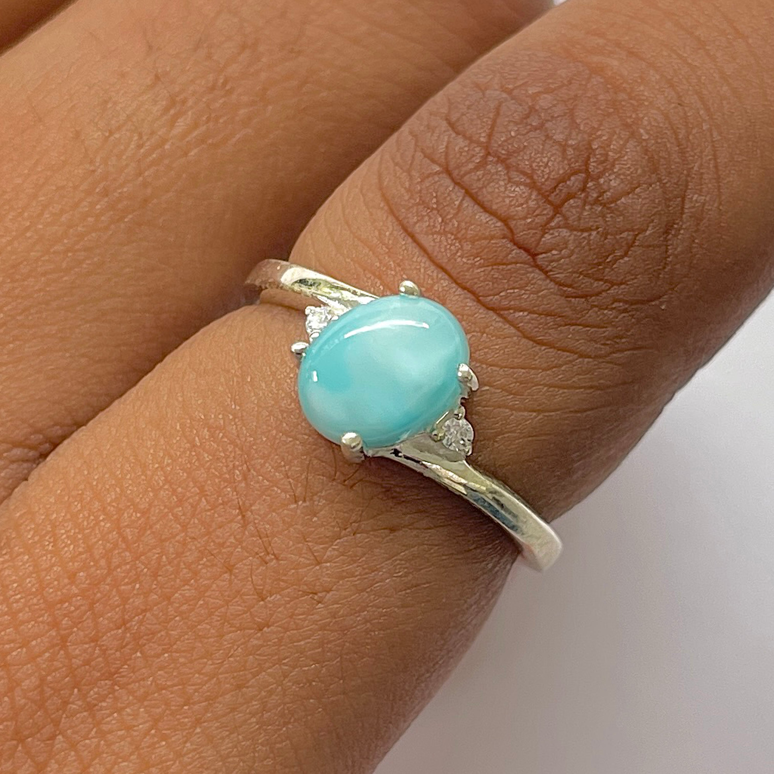 Larimar Ring-(LAR-RDR-209.)