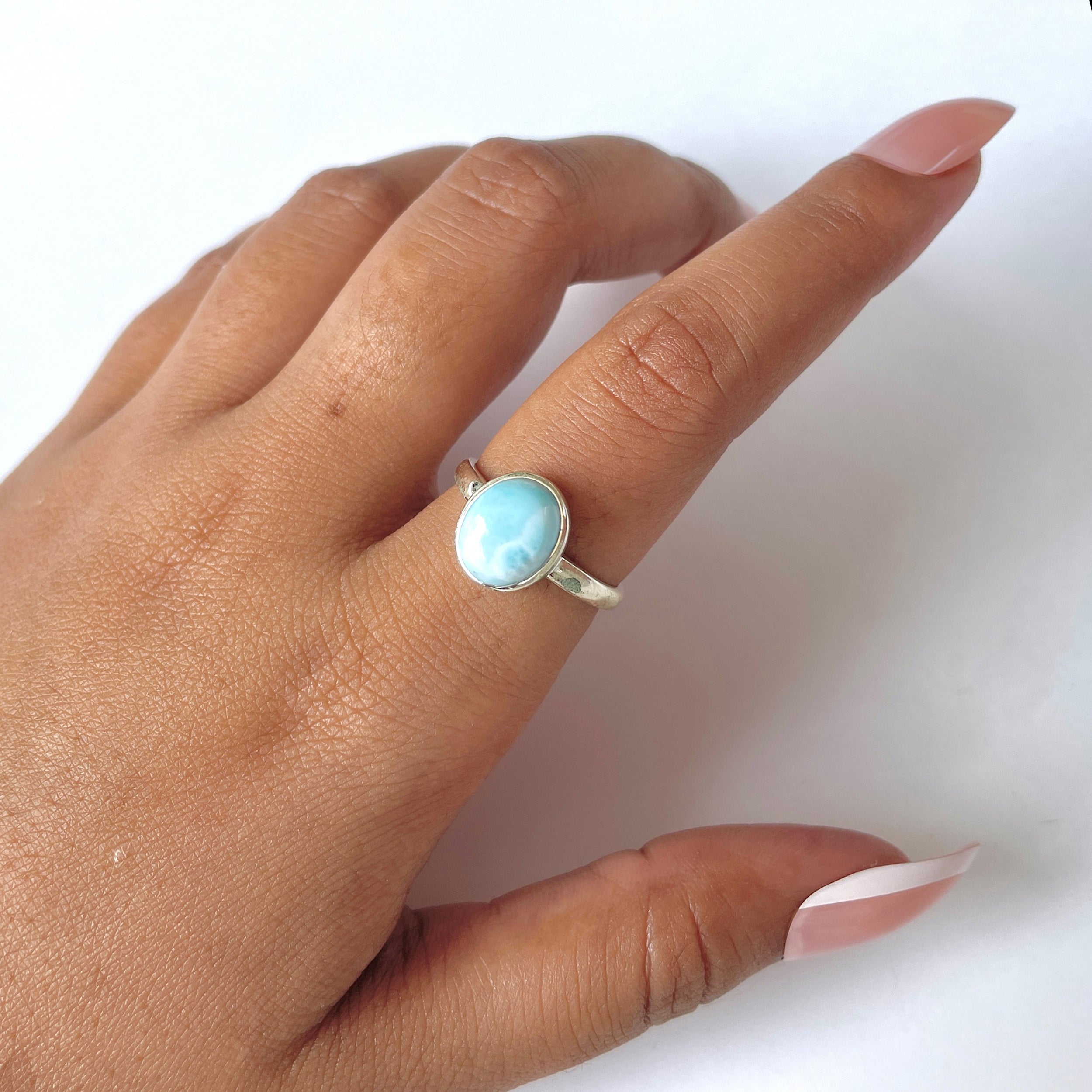 Larimar Ring-(LAR-RDR-2511.)