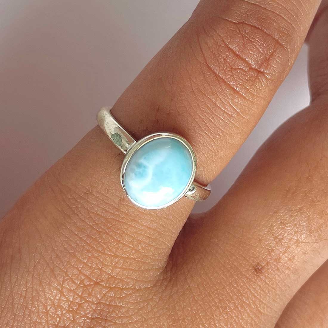Larimar Ring-(LAR-RDR-2511.)